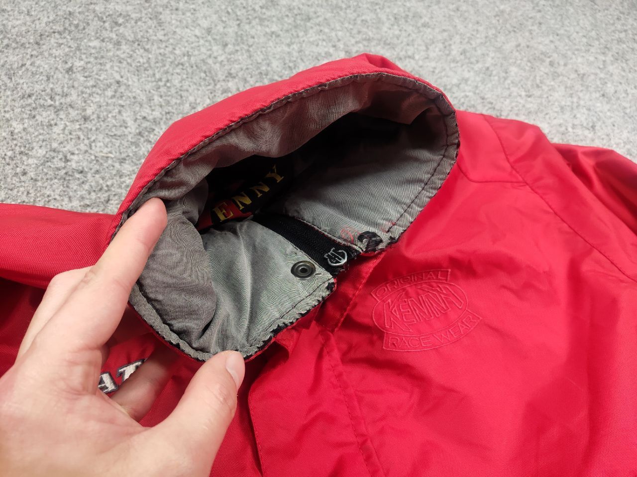 NASCAR × Vintage Vintage 90's Ducati kenny racewear Red Logo Racing Jacket Size US L / EU 52-54 / 3 - 13 Thumbnail