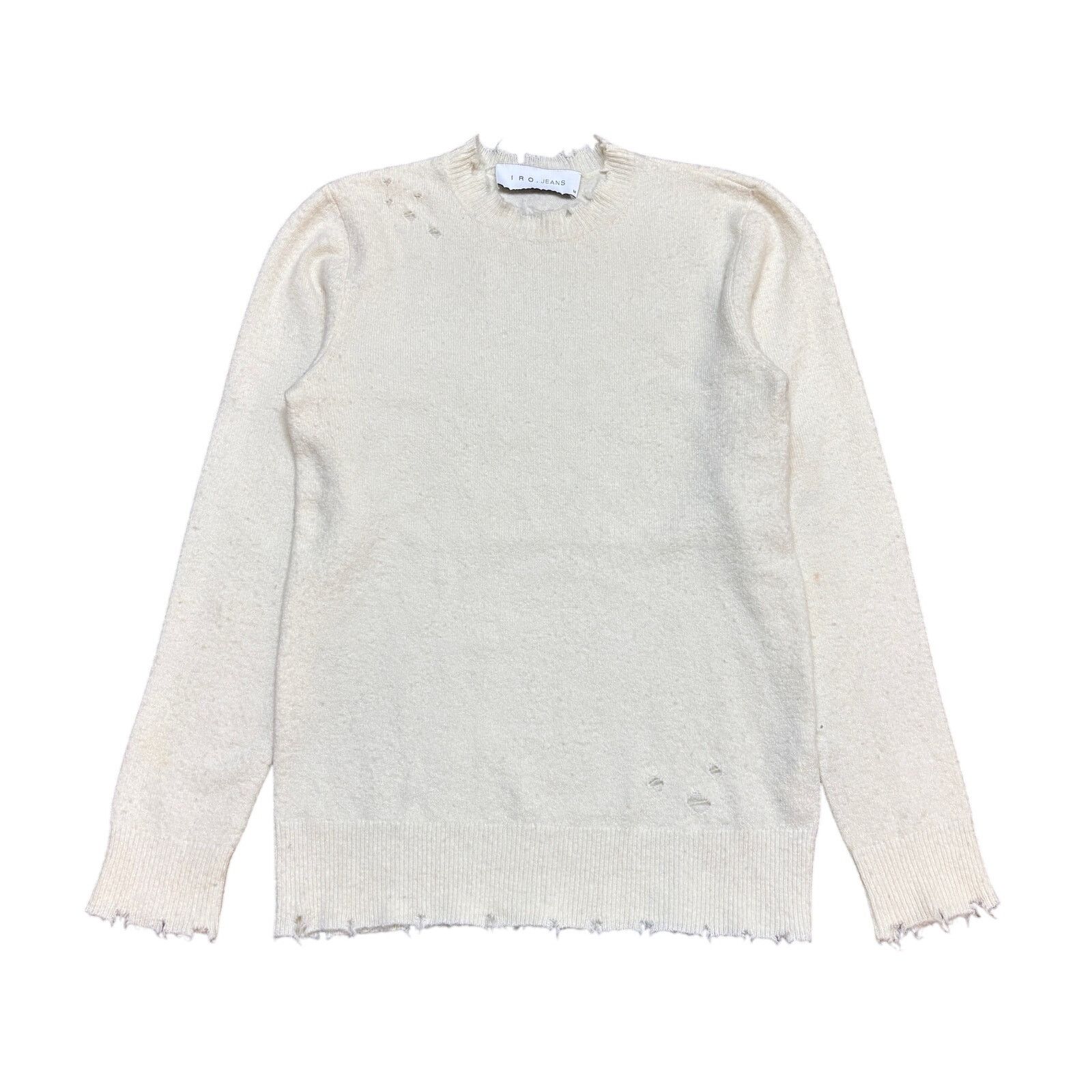 Iro Iro Jeans Berito Distressed Wool Alpaca Sweater Women's M Size M / US 6-8 / IT 42-44 - 1 Thumbnail