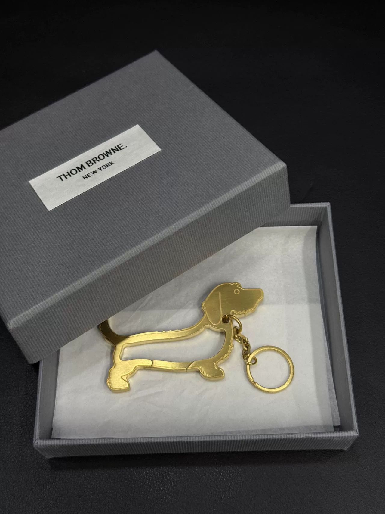 Thom Browne Thom Browne Dachshund Keychain Size ONE SIZE - 1 Thumbnail