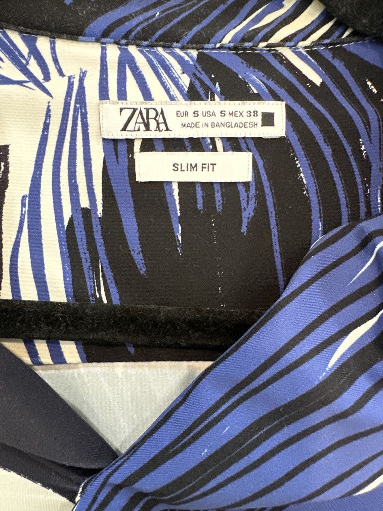 Zara Zara Button up Shirt Blue Size US S / EU 44-46 / 1 - 2 Thumbnail