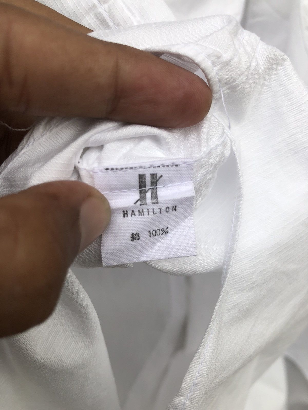 Hamilton × Issey Miyake × Vintage Vintage Issey Miyake X Hamilton Button Up Shirt Size US M / EU 48-50 / 2 - 4 Thumbnail
