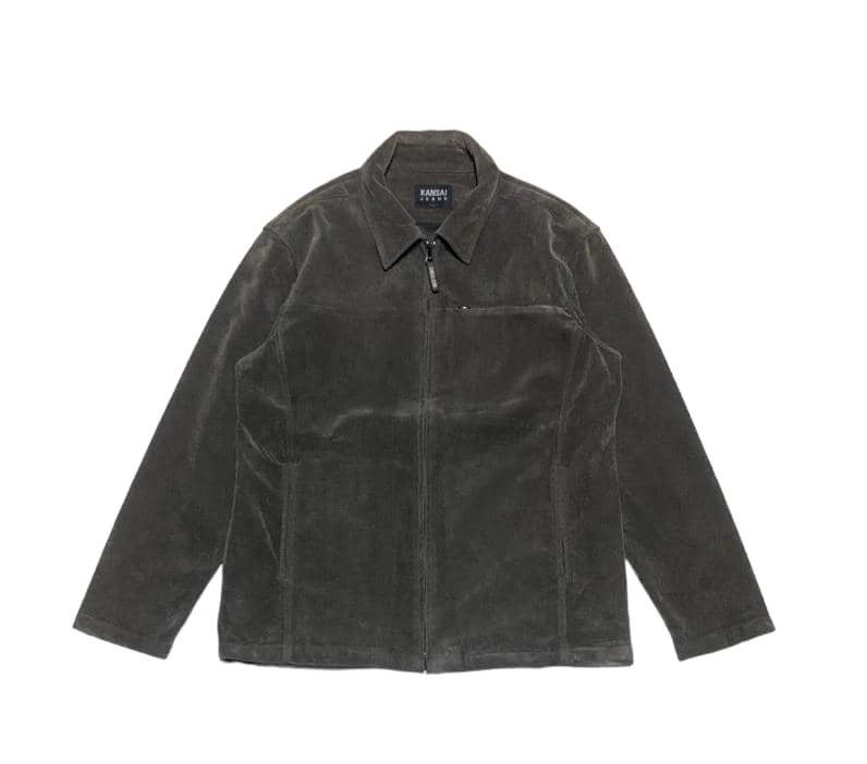 Japanese Brand Kansai Jeans Velvet Jacket Size US L / EU 52-54 / 3 - 1 Thumbnail