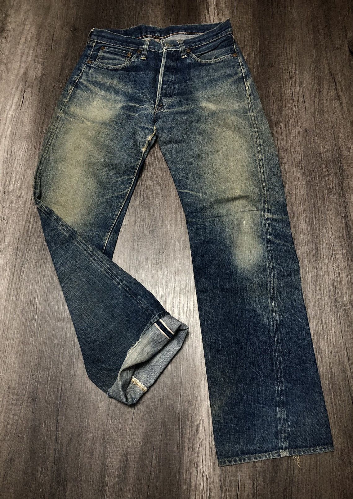 Vintage Joe McCoy Selvedge Distressed denim Jeans