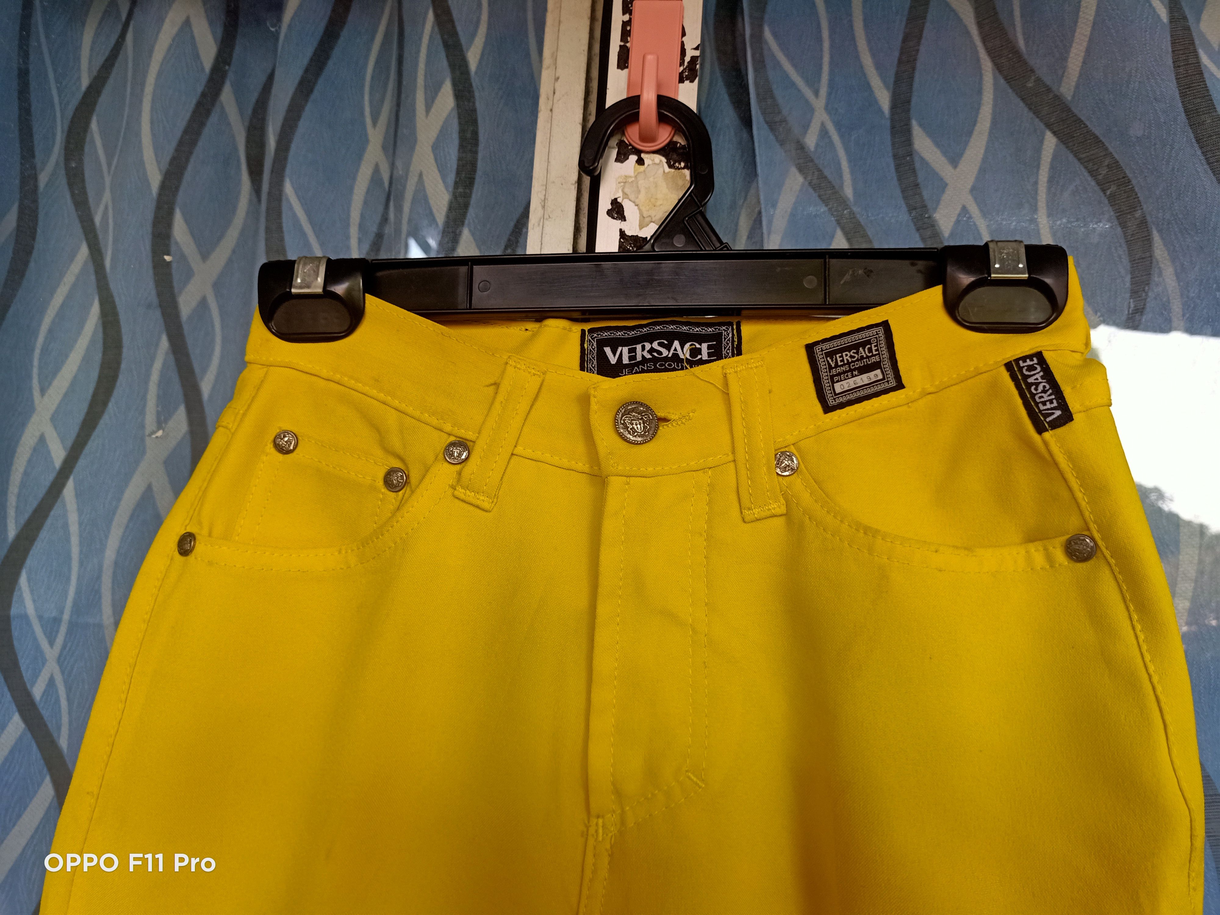 Beauty Beast × Versace Retro 90s Versace couture straight cut Size US 26 / EU 42 - 4 Thumbnail