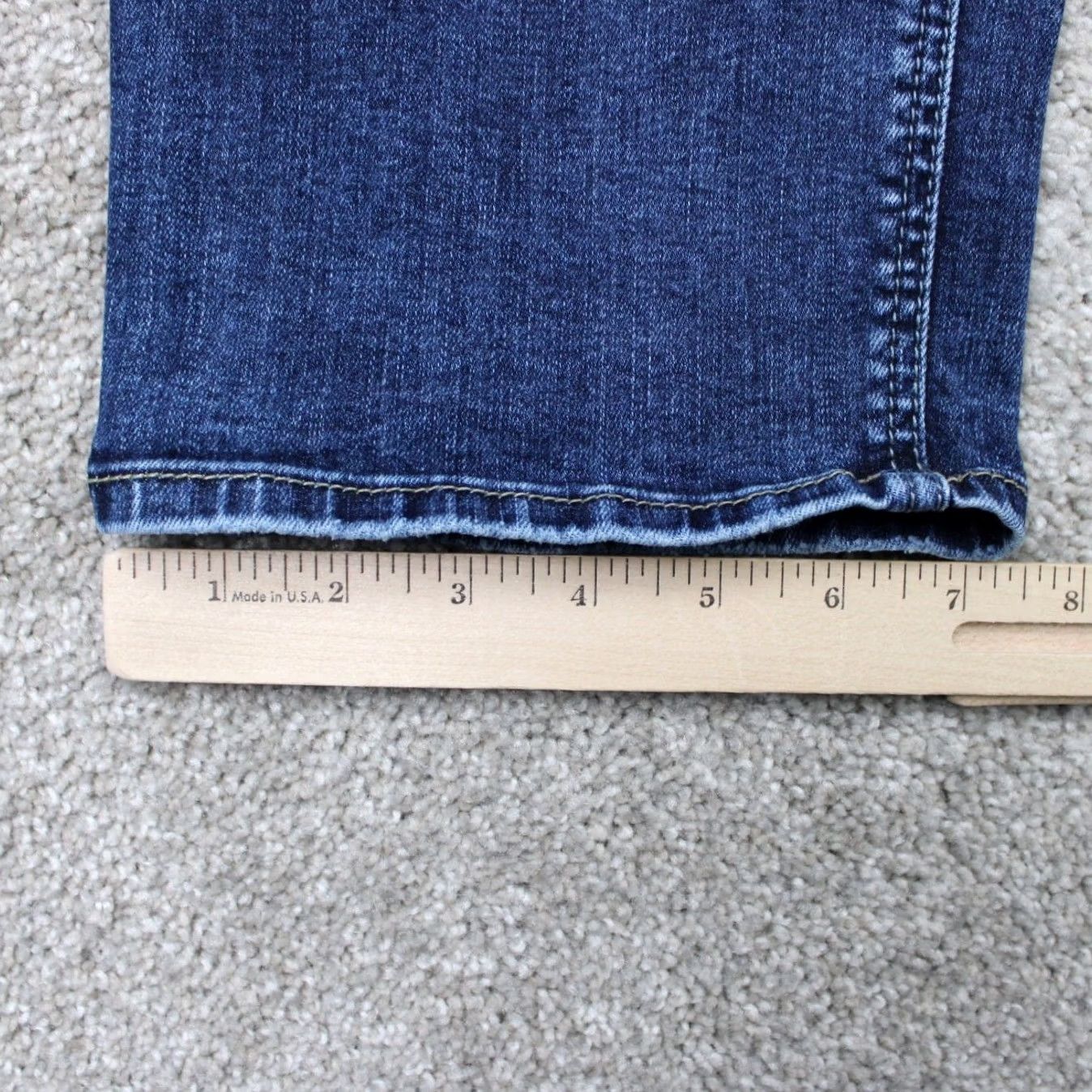 Silver Jeans Co. Silver Jeans Mens 34x31 Blue Suki Straight 5-Pocket Denim Jeans Reach 90s Hip Hop Cowboy Rock Y2K Mens Regular 34x31 Blue Denim Jeans Size US 34 / EU 50 - 5 Thumbnail