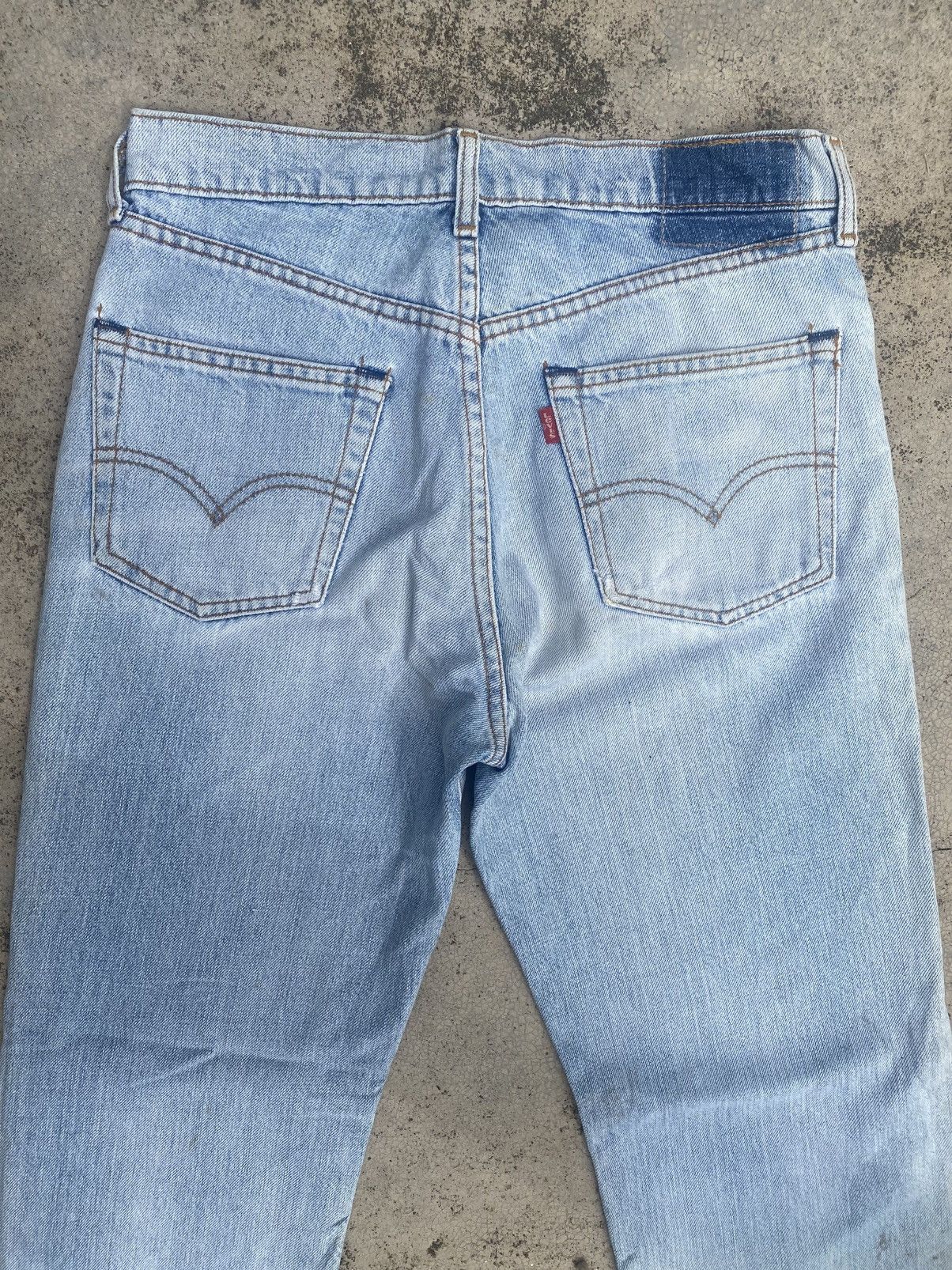 Levi's × Levi's Vintage Clothing × Vintage Vintage Levis 501 Straight Cut Faded Blue Size US 29 - 13 Thumbnail