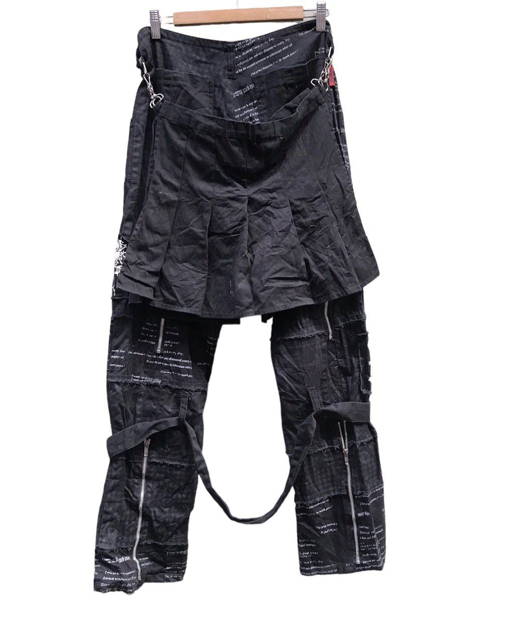Seditionaries Punk stail🤘Mad Punk seditionaries Punk Bondage Pants Size US 30 / EU 46 - 2 Thumbnail