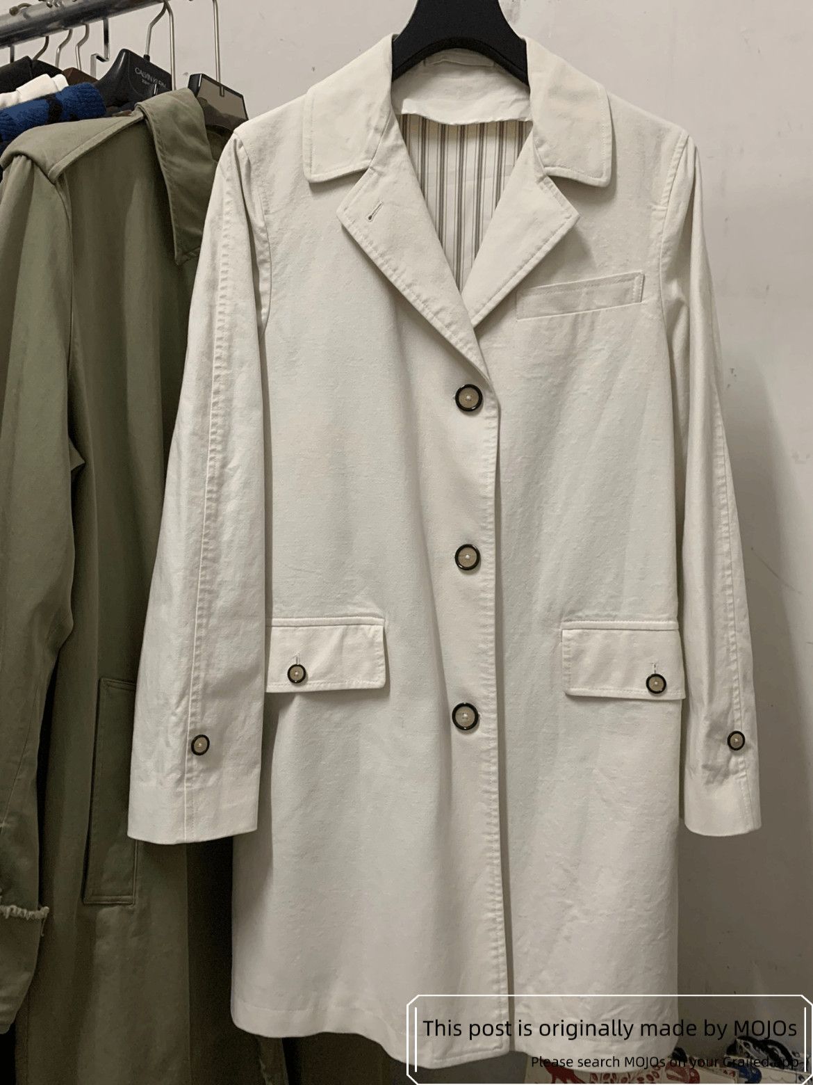 Sz 42 Maison Martin Margiela 07SS Line 4 Trench Coat