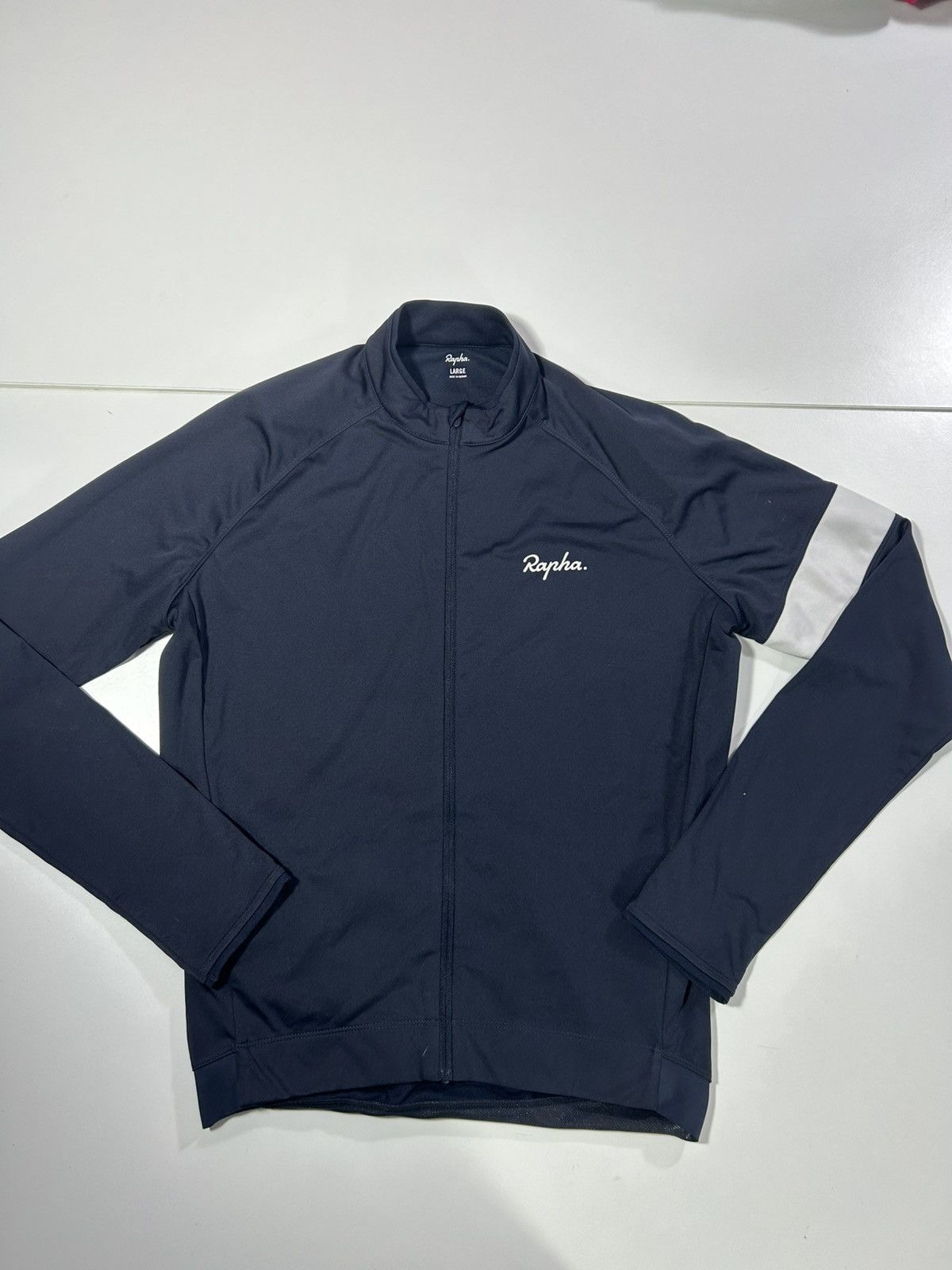 Rapha Rapha Large Mens full zip cycling top/jersey/jacket Size US L / EU 52-54 / 3 - 1 Thumbnail