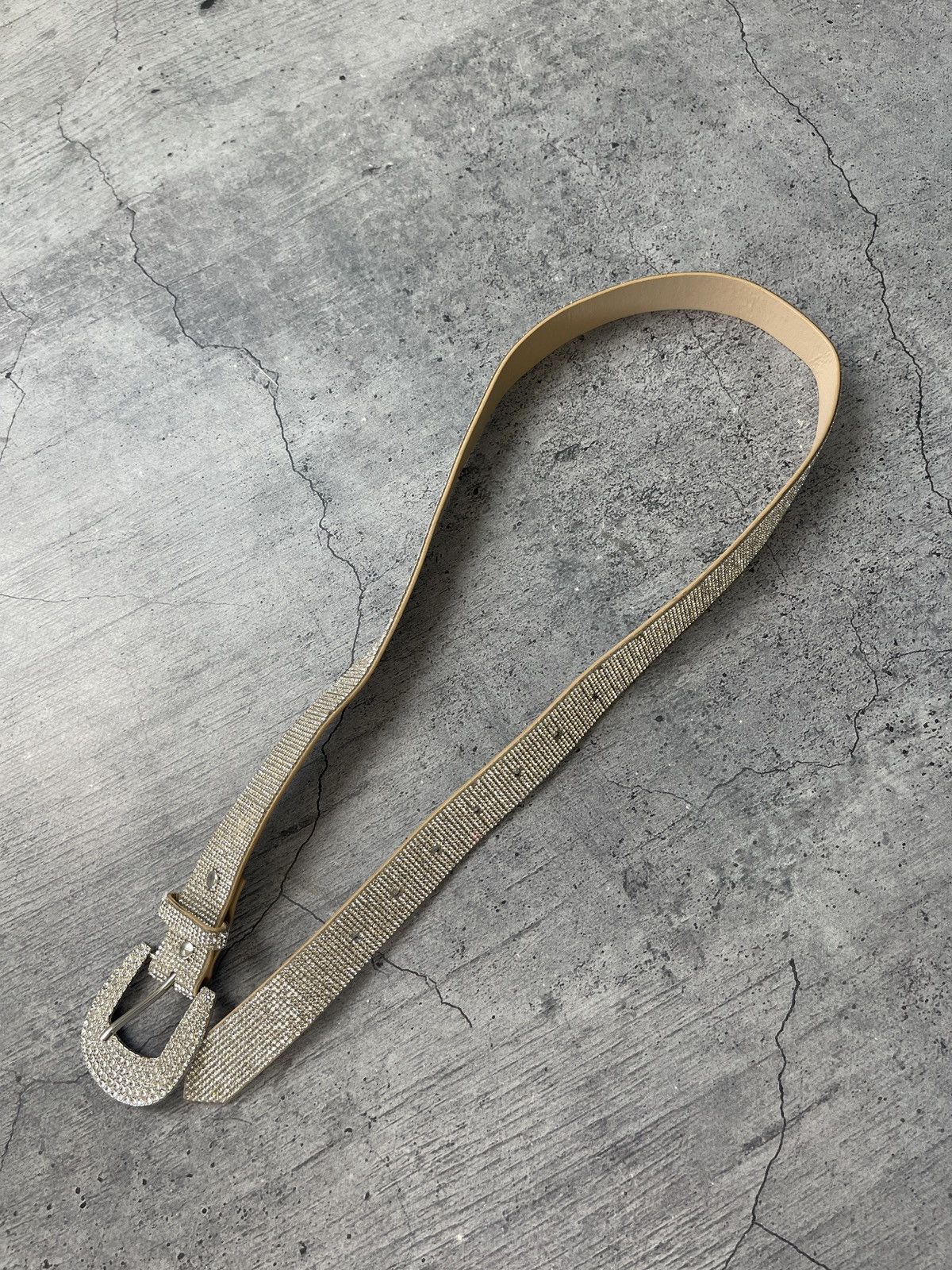Designer Vintage Avant Garde Cross Ice Big Logo Y2K Belt Size ONE SIZE - 1 Thumbnail