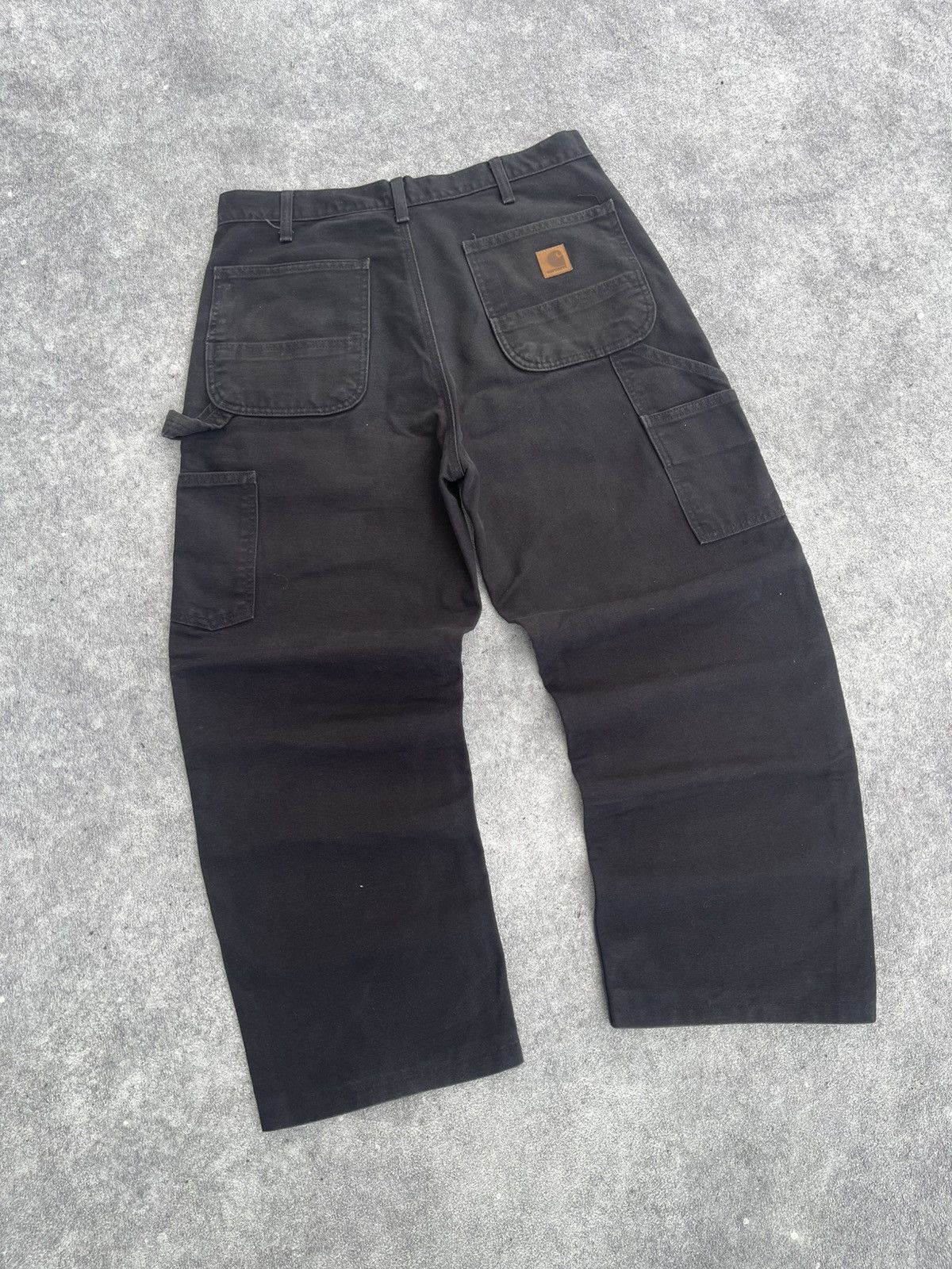 Carhartt Carhartt Carphenter Pants B11 BLK Size US 33 - 1 Thumbnail