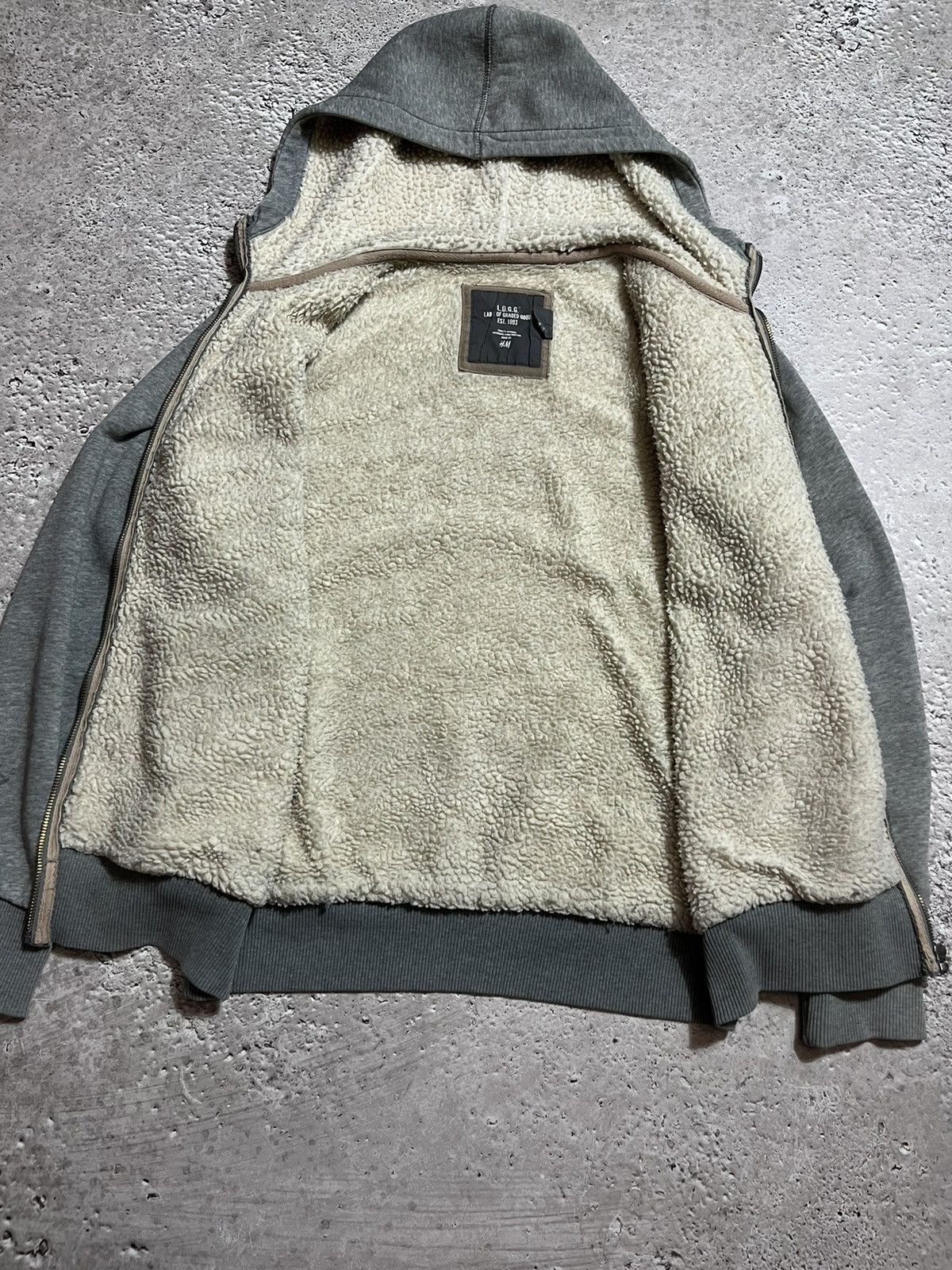 If Six Was Nine × Japanese Brand × Vintage Y2K Vintage Fleece zip up Hoodie Faur Fux Style Size US M / EU 48-50 / 2 - 6 Thumbnail