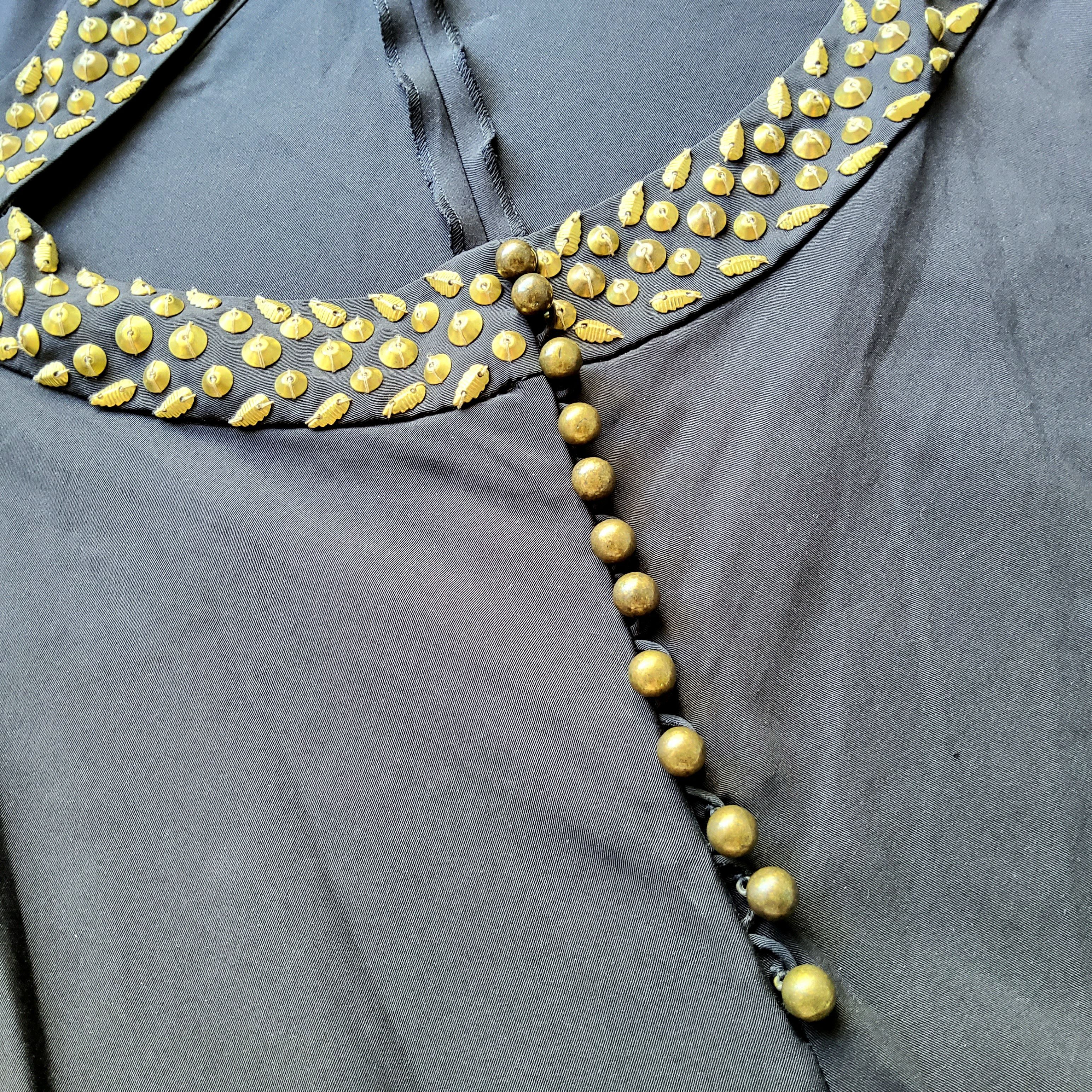 Chloe Chloé vintage 2003 hand beaded silk midi dress Size M / US 6-8 / IT 42-44 - 6 Thumbnail