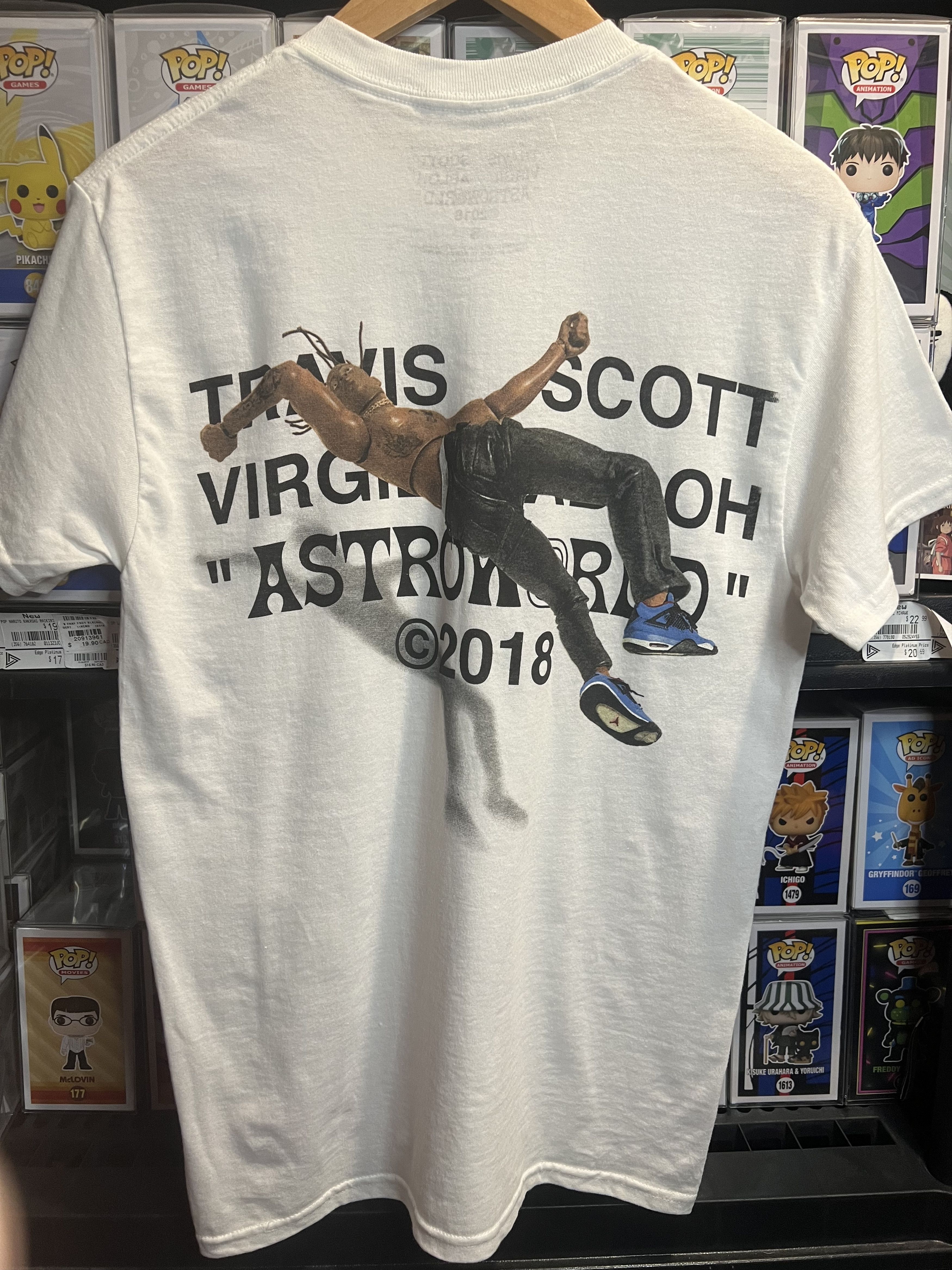 Travis Scott Travis Scott x Virgil Abloh 'Astroworld' Tee Size US S / EU 44-46 / 1 - 2 Thumbnail