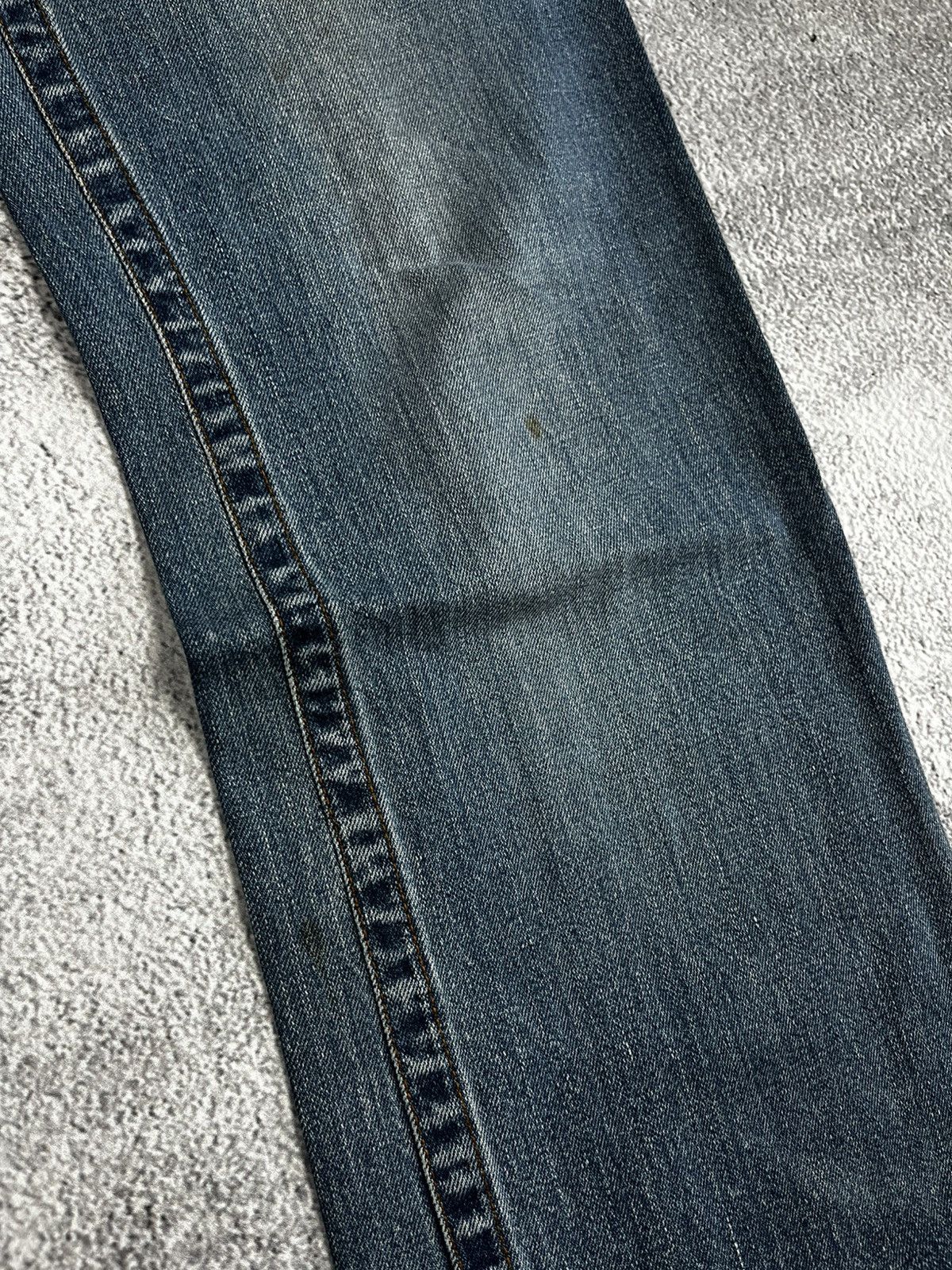 Just Cavalli × Roberto Cavalli × Vintage Y2K Baggy Tribal Tattoo Embroidered Jeans Size US 32 / EU 48 - 4 Thumbnail