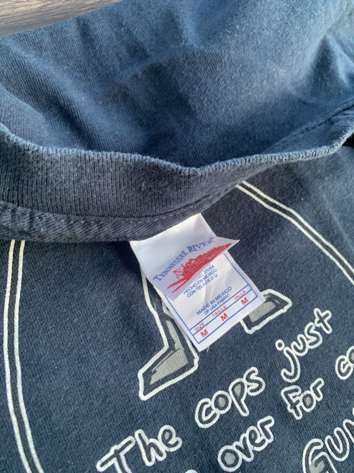 Designer × Vintage Y2K Humor Parody The Cops Size US M / EU 48-50 / 2 - 4 Thumbnail