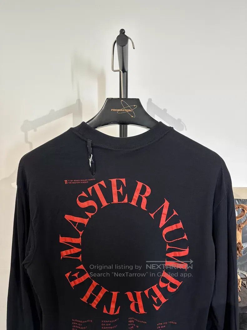 Boris Bidjan Saberi Boris Bidjan Saberi Double-sided velvet printed crewneck s Size XXS / US 00 / IT 34 - 6 Thumbnail