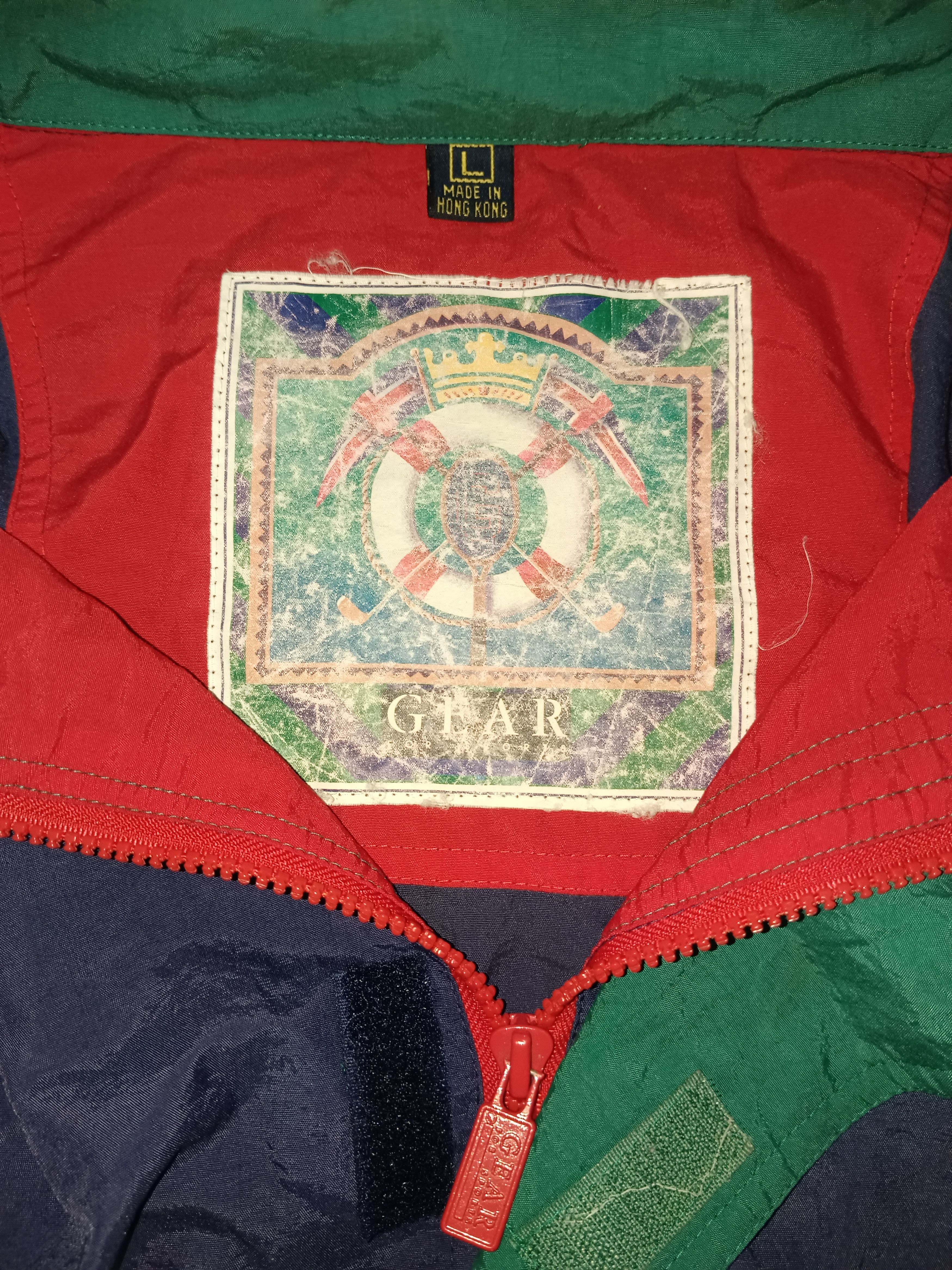Apple Vintage 90’s Apple windbreaker Jacket Size US L / EU 52-54 / 3 - 5 Thumbnail