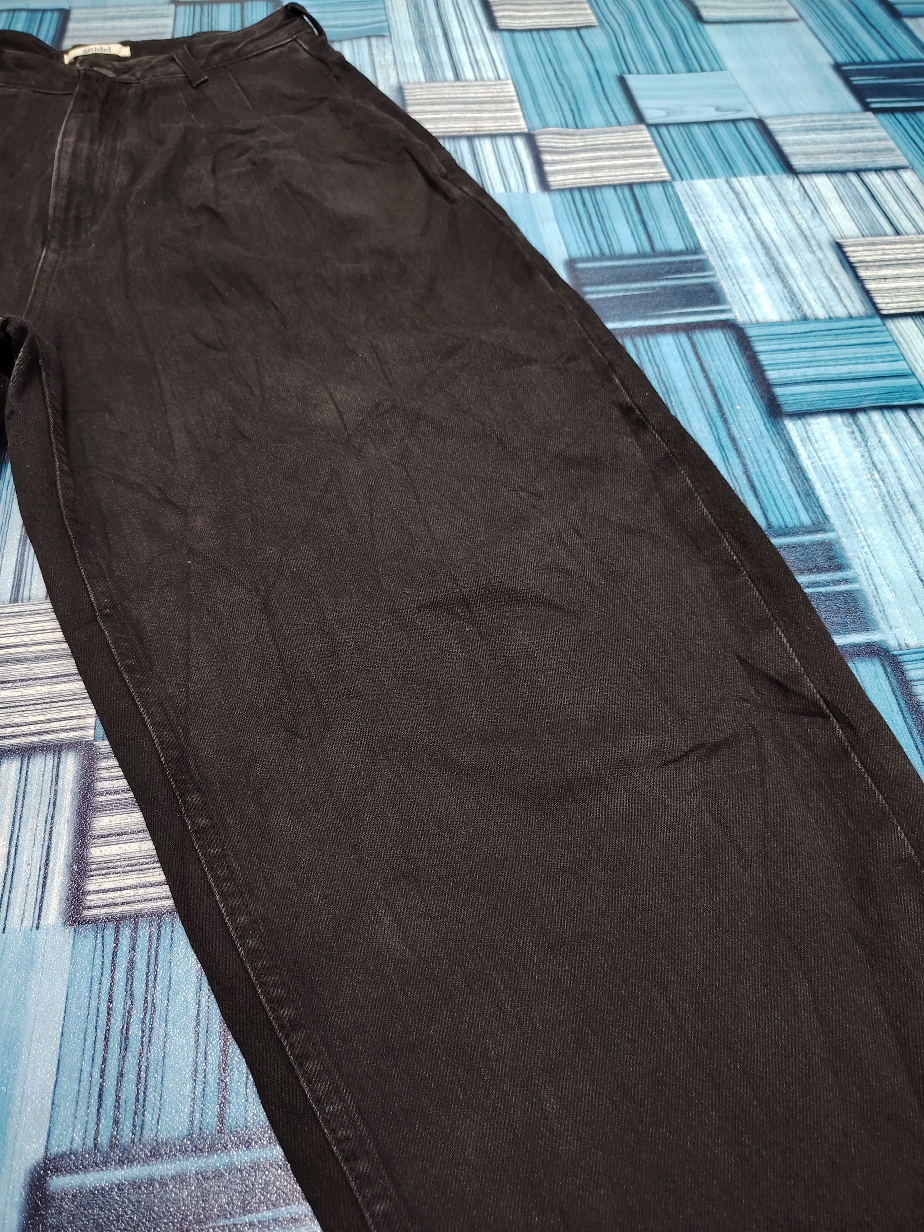 Japanese Brand Japanese Snidel Black Jeans Baggy Style Pants Size 26" / US 2 / IT 38 - 10 Thumbnail