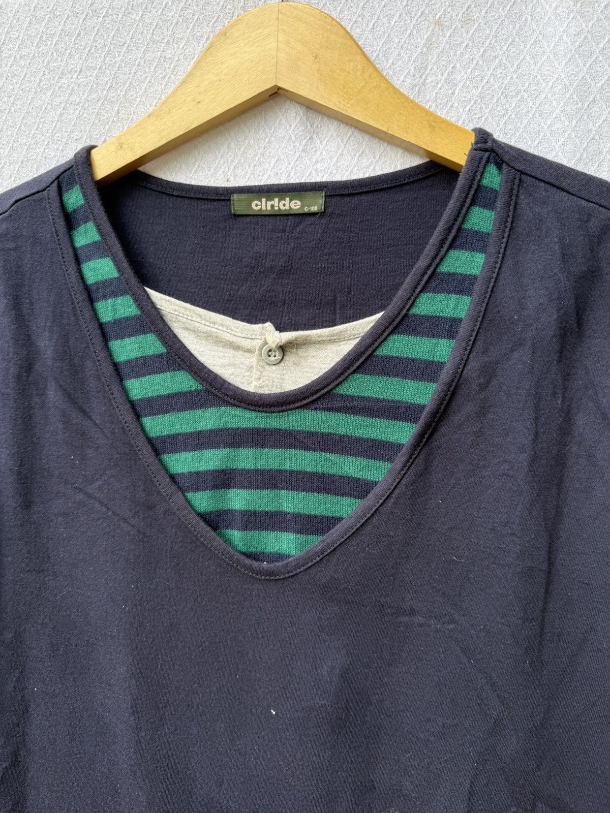 Japanese Brand Vampire Clride 3 Layer Shirt Size US L / EU 52-54 / 3 - 4 Thumbnail