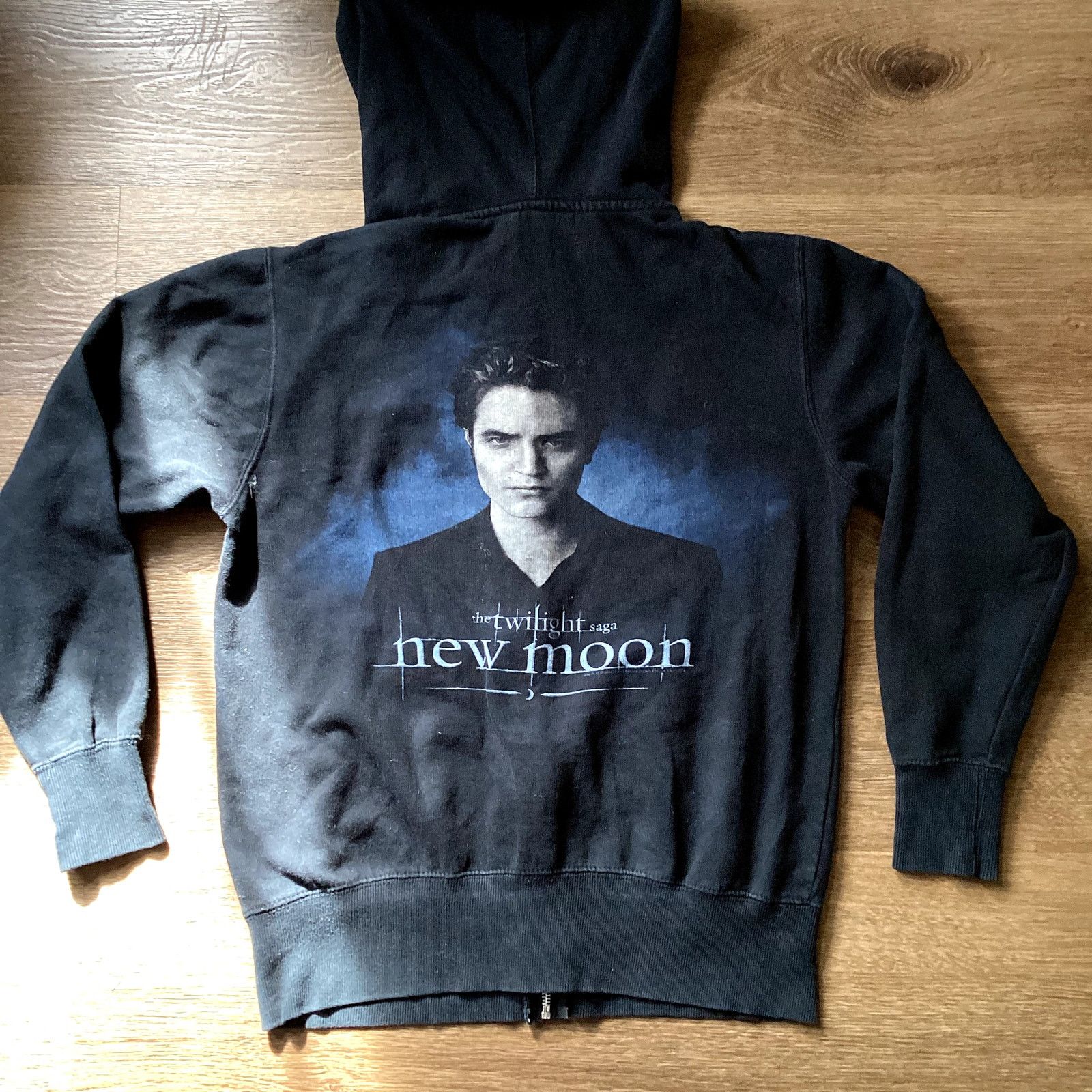 Vintage Team Edward Twilight VTG New Moon Hoodie- Size Large Size L / US 10 / IT 46 - 1 Thumbnail