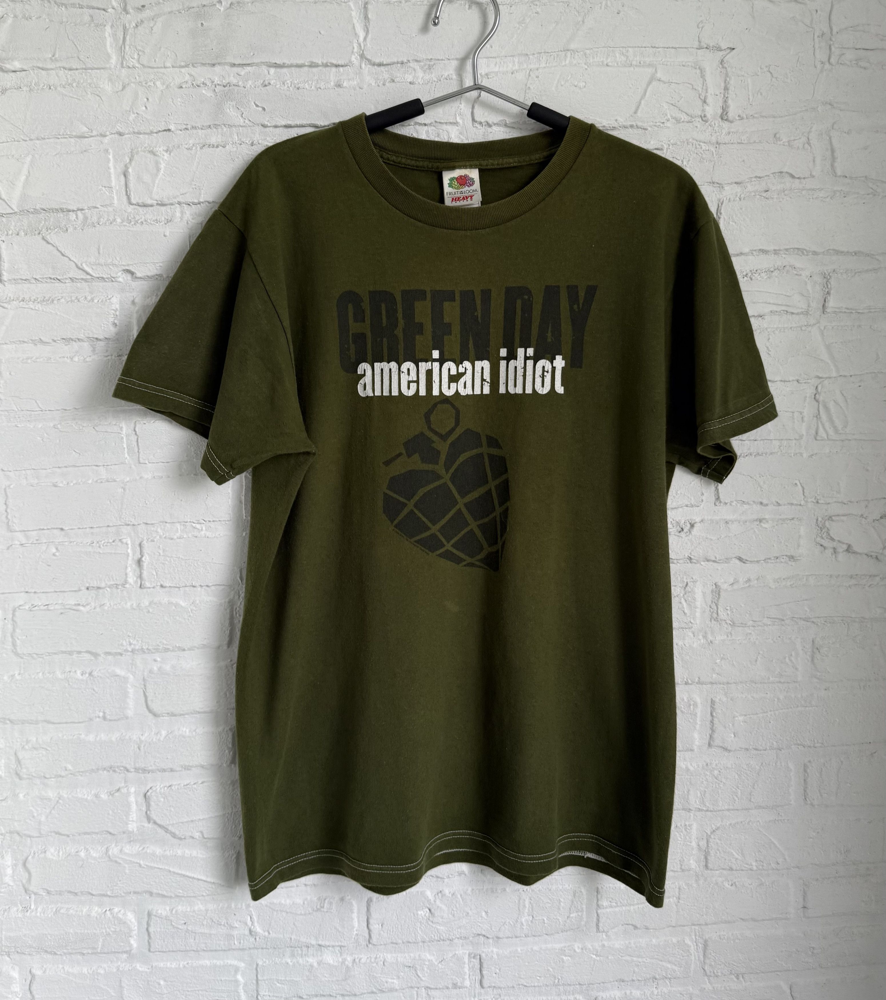 GREEN DAY バンドTシャツ　2004年『American Idiot』 Green Day American Idiot 2004 Tour T-shirt S, M, L, XL New