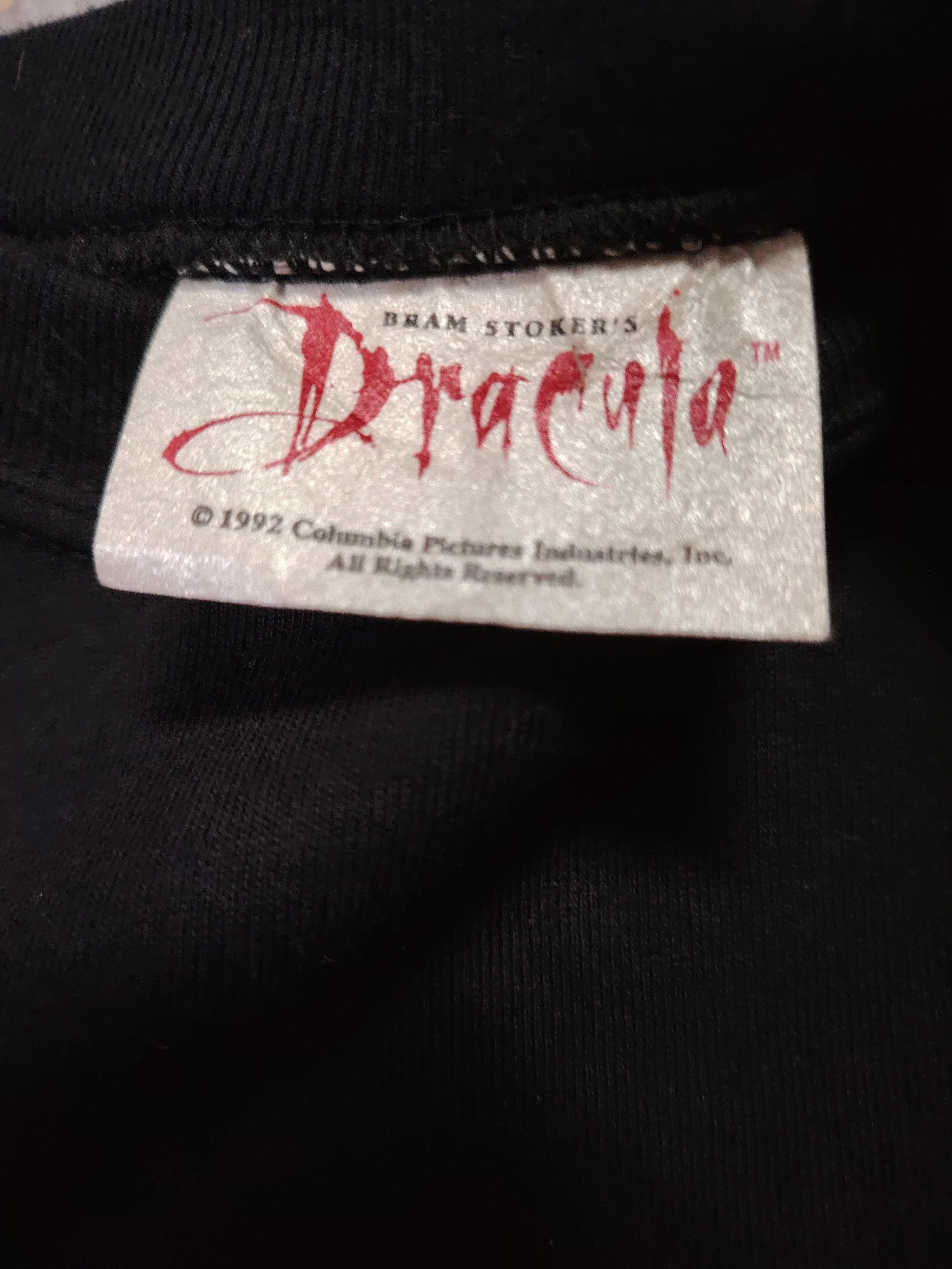 Vintage Vintage Bram Stokers Dracula t shirt Size US M / EU 48-50 / 2 - 4 Thumbnail