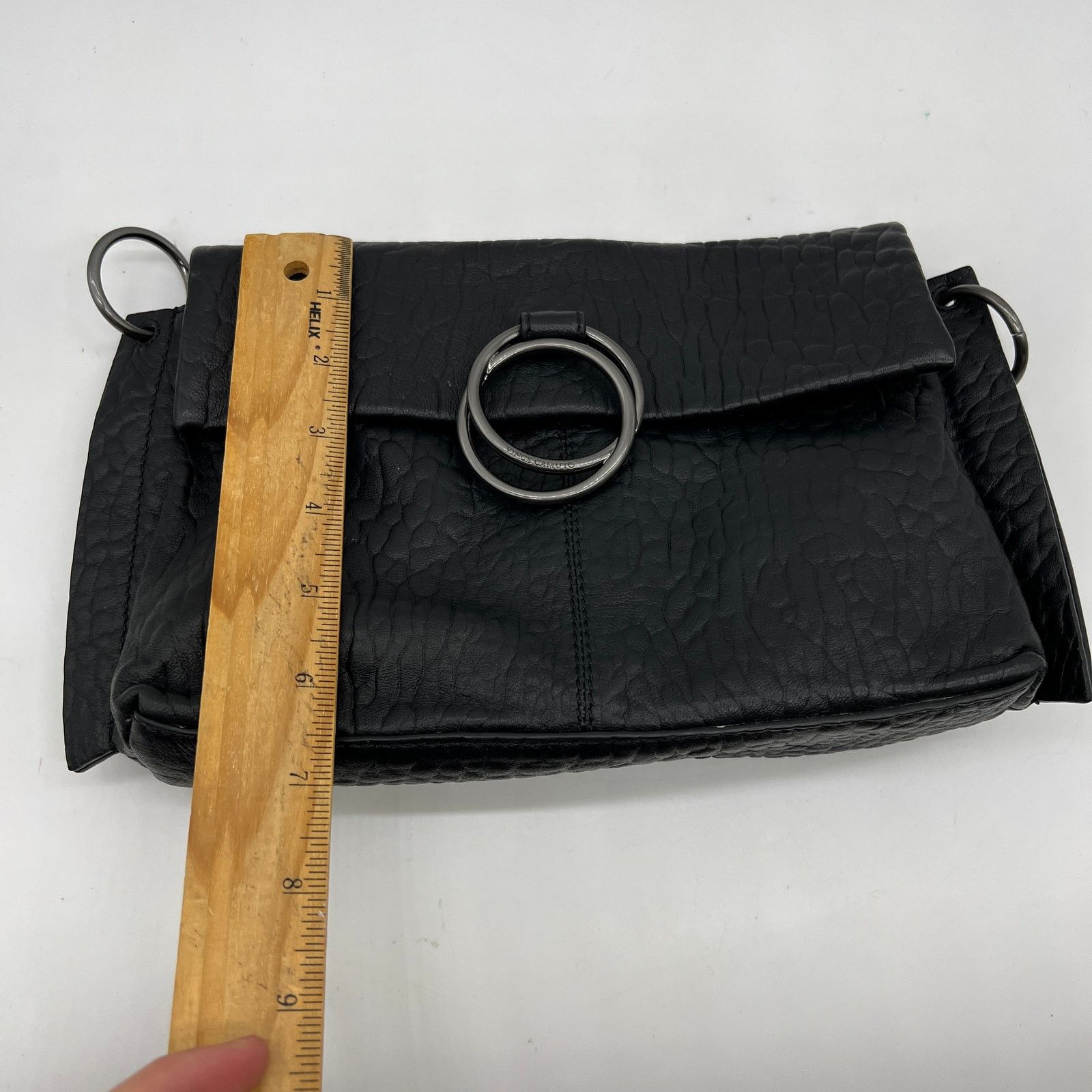 Other Vince Camuto Bubble Lamb Leather Livy Crossbody Bags Black Size ONE SIZE - 5 Thumbnail