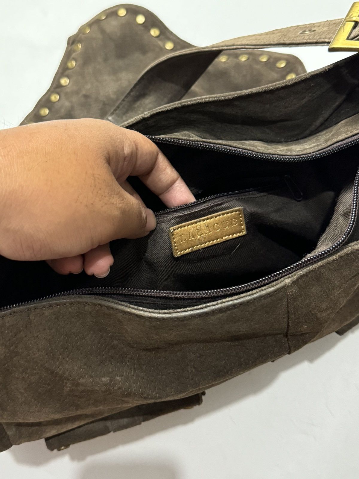 14th Addiction × KMRii × Yasuyuki Ishii Fur Leather Suede Studded 