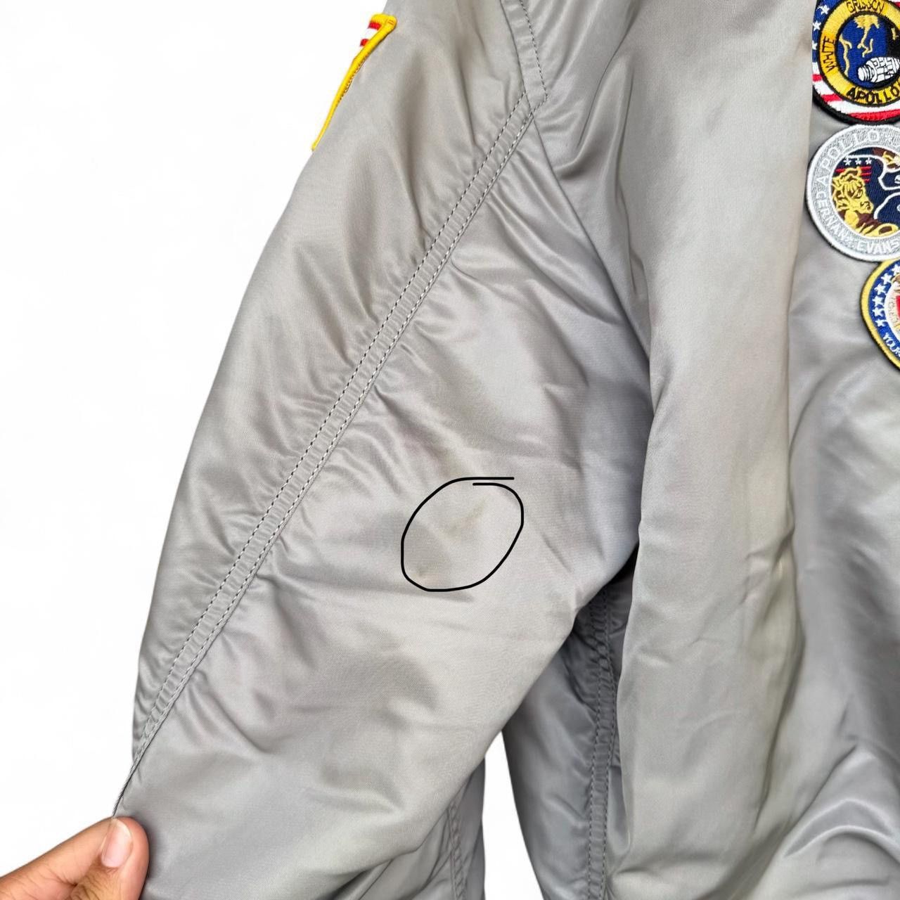 Alpha Industries Alpha Industries Nasa Apollo 11 Bomber Size US L / EU 52-54 / 3 - 6 Thumbnail