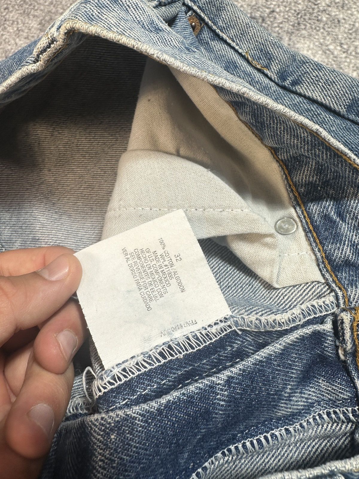 Vintage Y2K Vintage Casual Denim Shorts Rap Baggy Streetwear Rare L Size US 32 / EU 48 - 4 Thumbnail