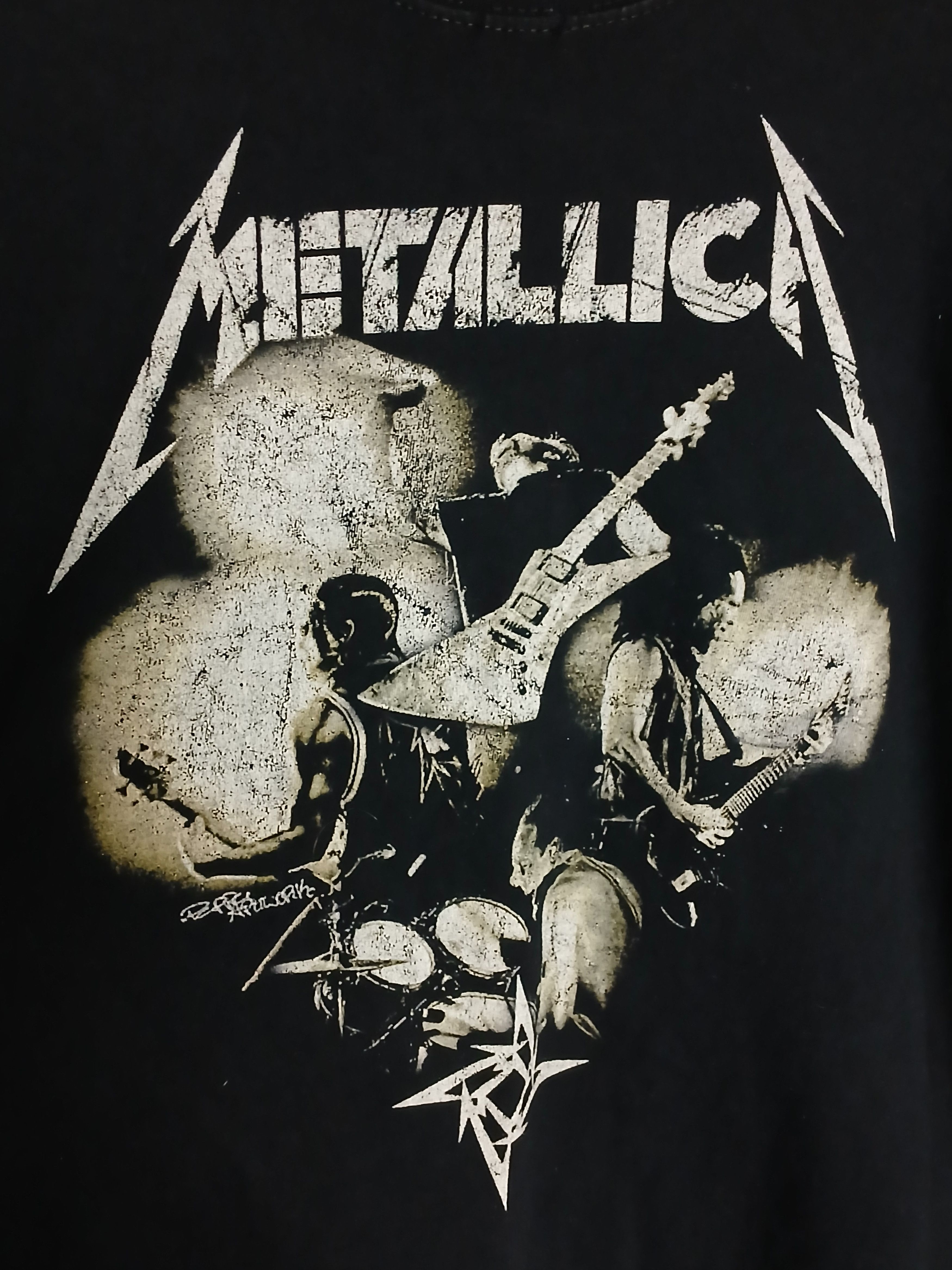 Band Tees × Metallica Metallica Long Sleeve T-Shirt Size US M / EU 48-50 / 2 - 3 Thumbnail