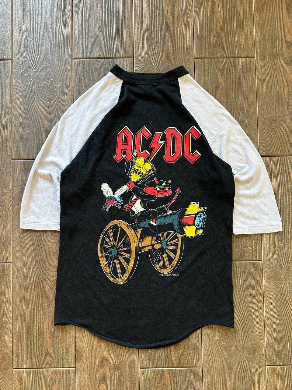 AC/DC × Band Tees 💥1990’s LITTLE DEVIL HELLS BELLS TOUR AC/DC T-Shirt Size US M / EU 48-50 / 2 - 1 Thumbnail
