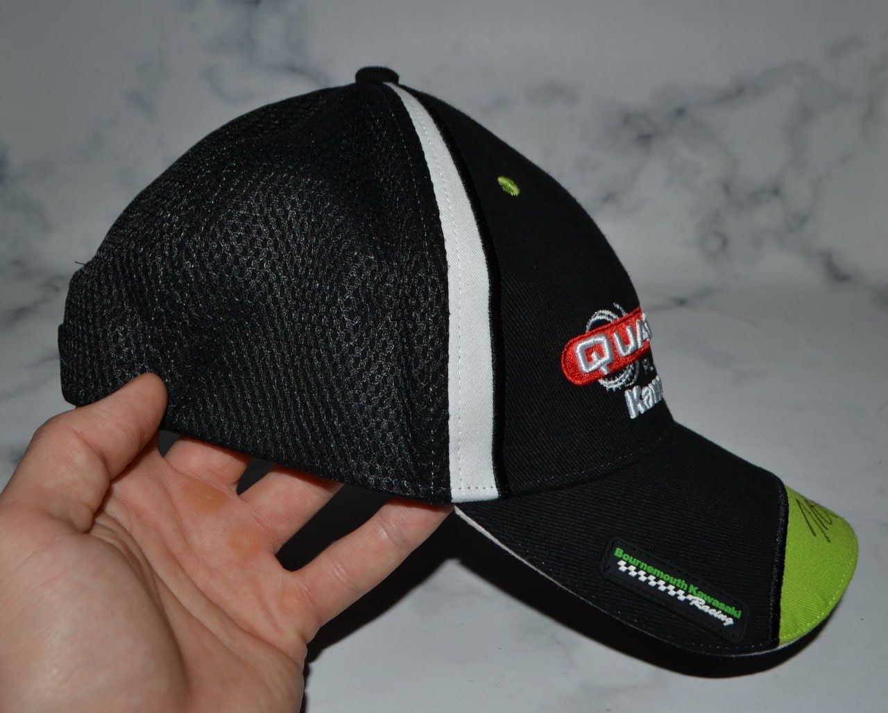 Formula 1 Quattro Plant Kawasaki Team Baseball Cap Hat RACING Kawasaki Size ONE SIZE - 4 Thumbnail