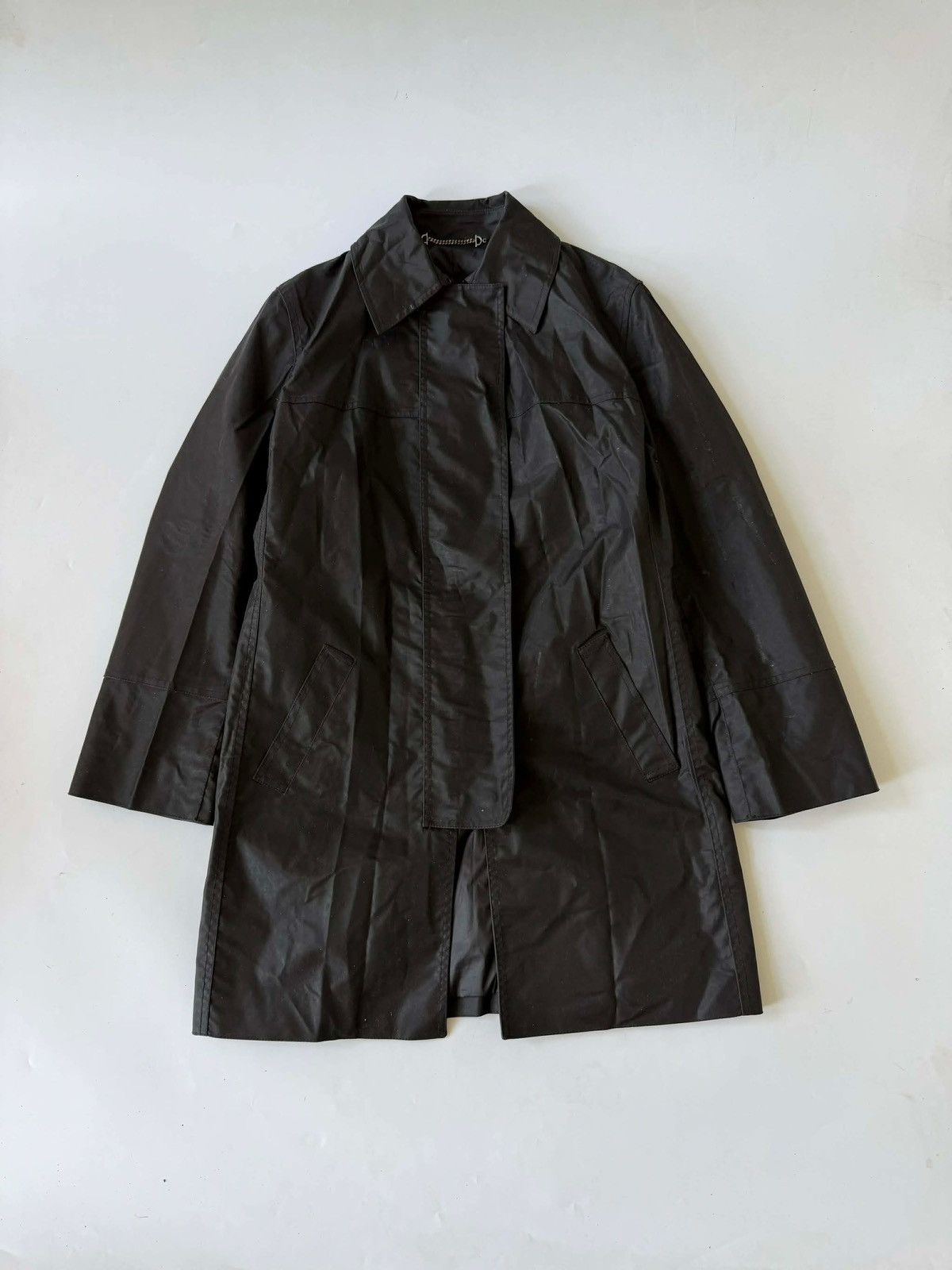 Gucci Gucci Tom Ford 1990’s Black Trench Coat Size US S / EU 44-46 / 1 - 1 Thumbnail