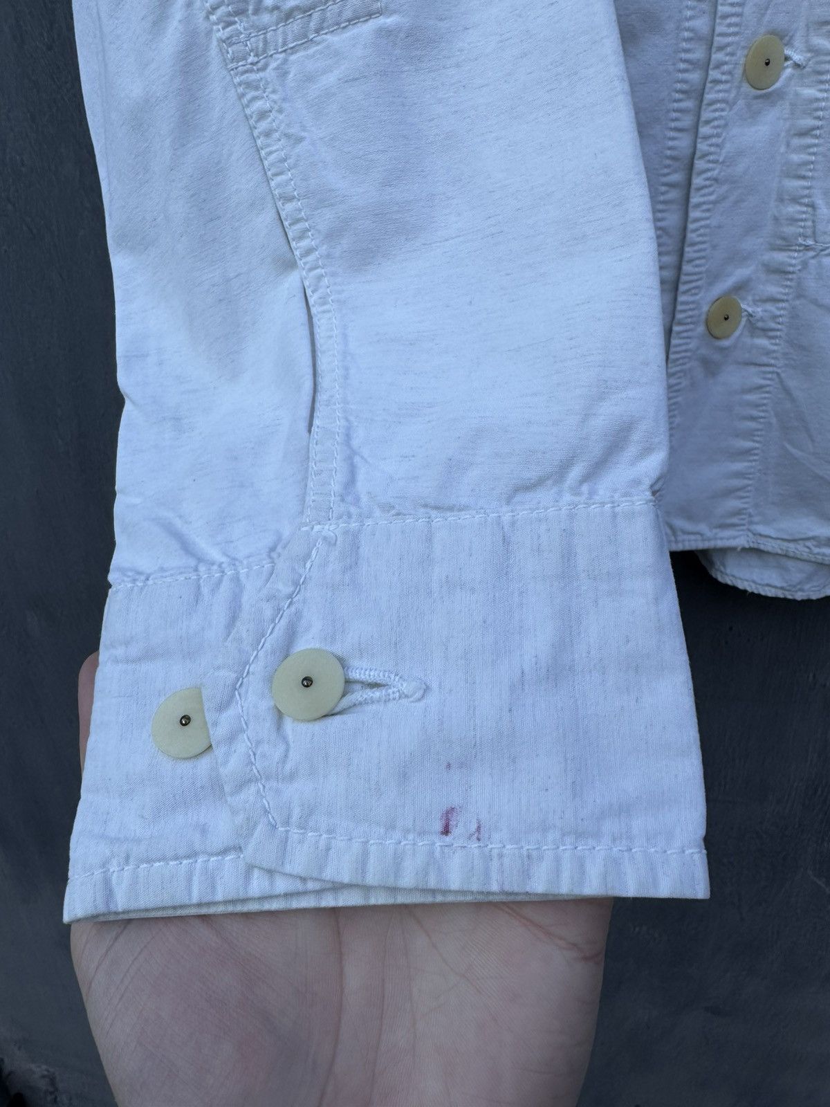 Nigel Cabourn Nigel cabourn military shirt size 50 made in japan Size US L / EU 52-54 / 3 - 8 Thumbnail