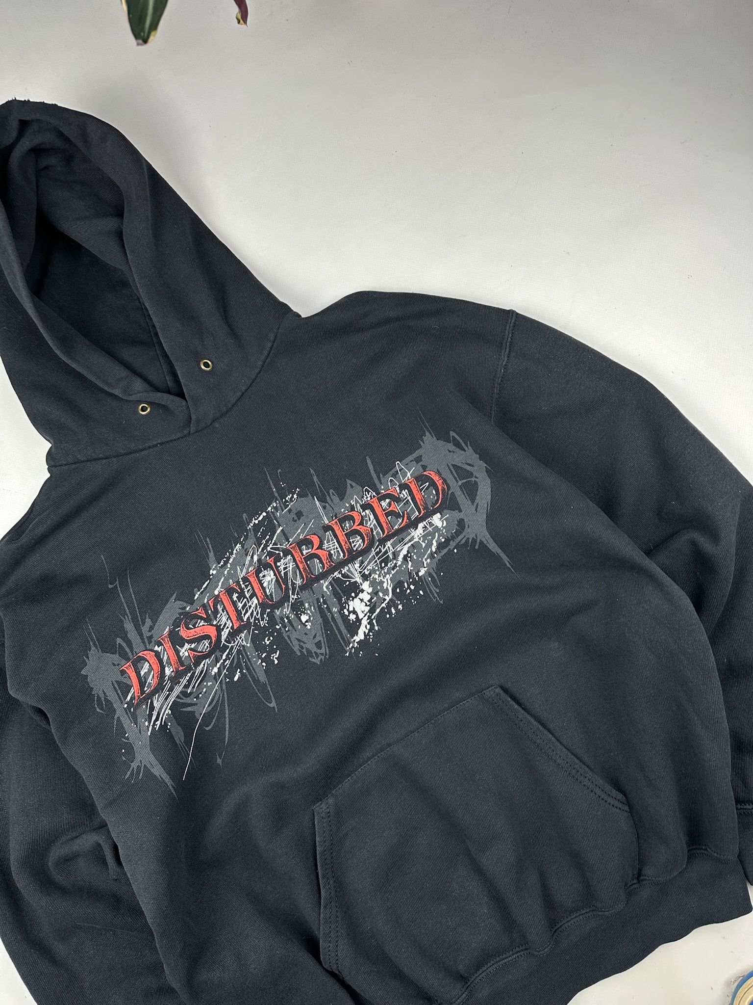 Band Tees Vintage Disturbed Band Black Hoodie (System of a Down) Size US M / EU 48-50 / 2 - 5 Thumbnail