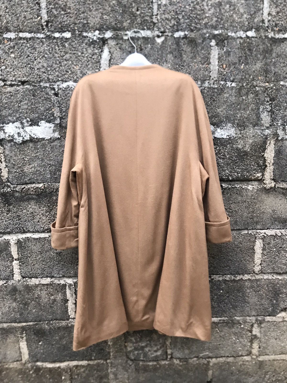 Autumn Cashmere × Hanae Mori ⚡️Hanae Mori Paris Button Cashmere Baggy Long Coat Size M / US 6-8 / IT 42-44 - 15 Thumbnail