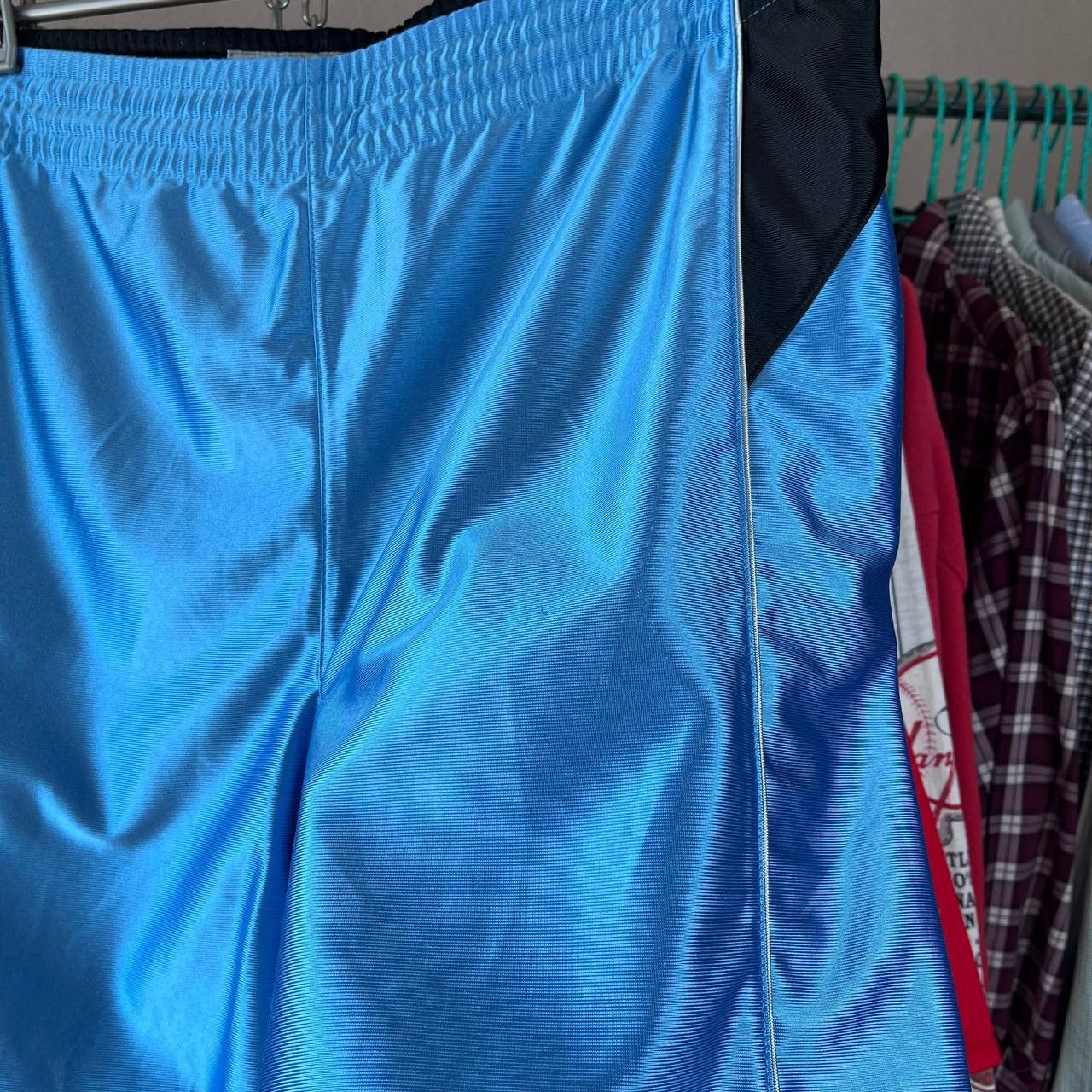 NBA × Nike × Vintage Vintage 90s Nike Reversible Basketball Shorts 2in1 Size US 36 / EU 52 - 6 Thumbnail