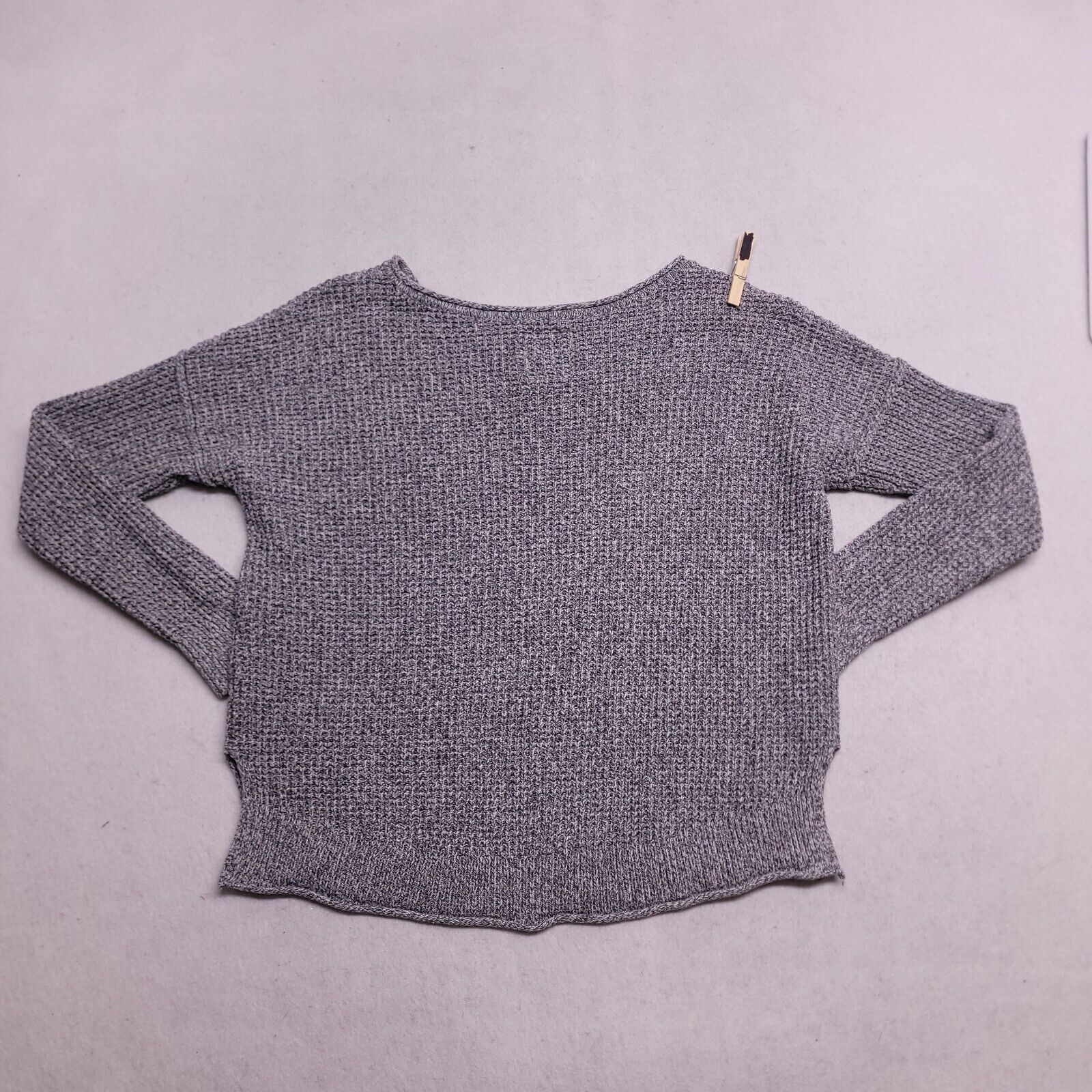 Hollister Hollister Casual Pullover Cotton Sweater Womens Size S Gray Size S / US 4 / IT 40 - 10 Thumbnail