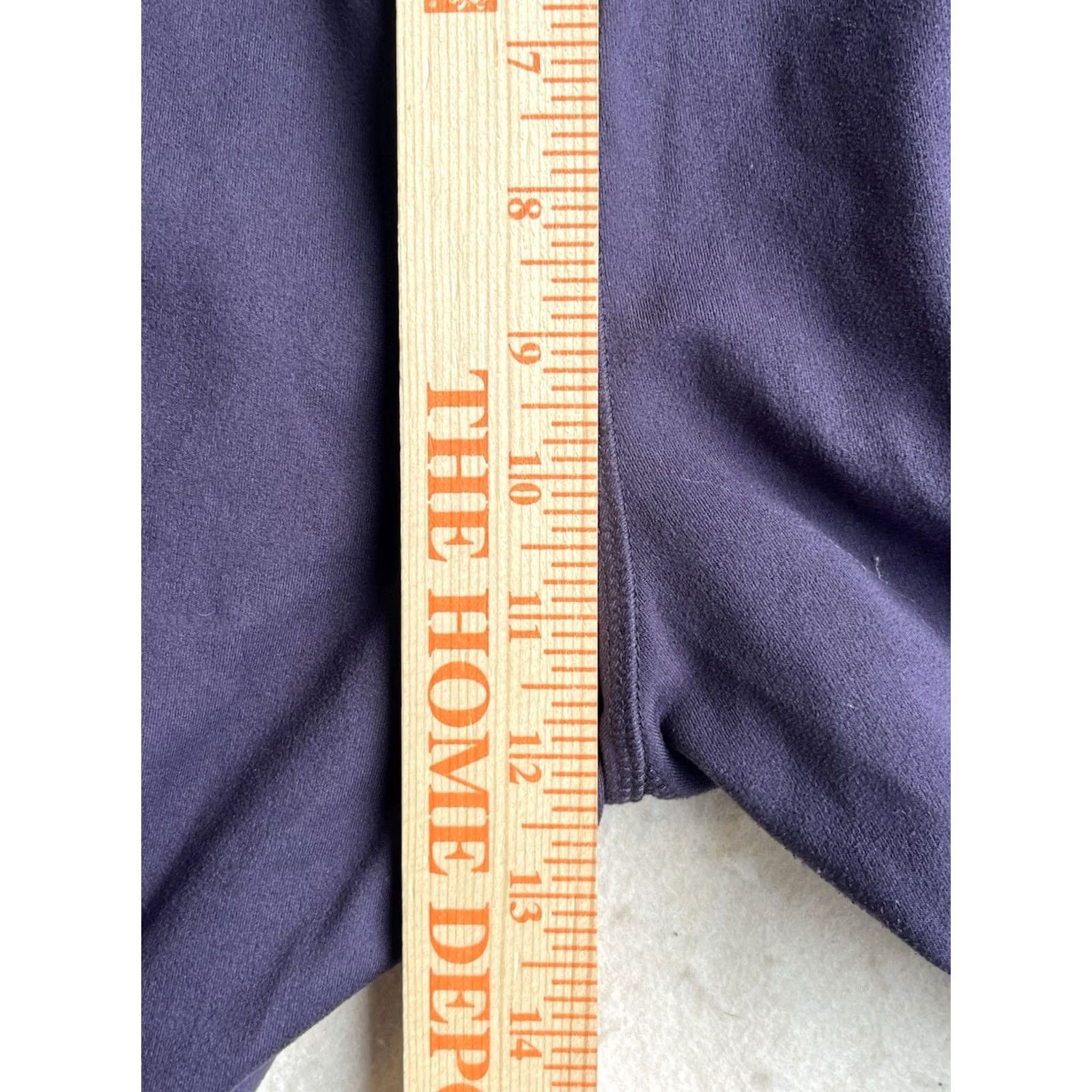 Vintage Danskin Womens Purple Leggings Size Medium Pockets Yoga Gym Workout Comfy Size 32" / US 10 / IT 46 - 4 Thumbnail