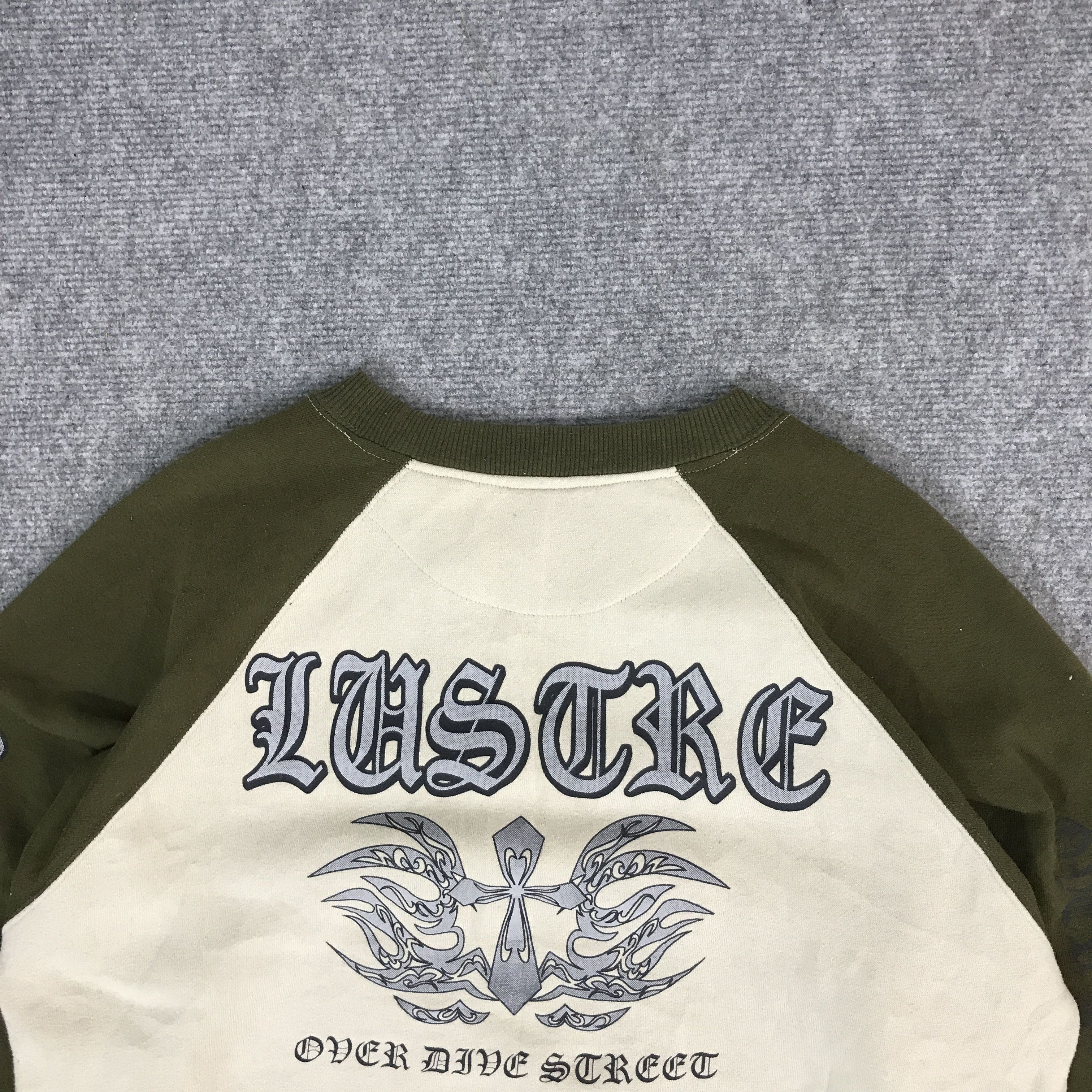 Japanese Brand GOTHIC PUNK DESIGN LUSTRE SWEATSHIRT JACKET Size US M / EU 48-50 / 2 - 4 Thumbnail