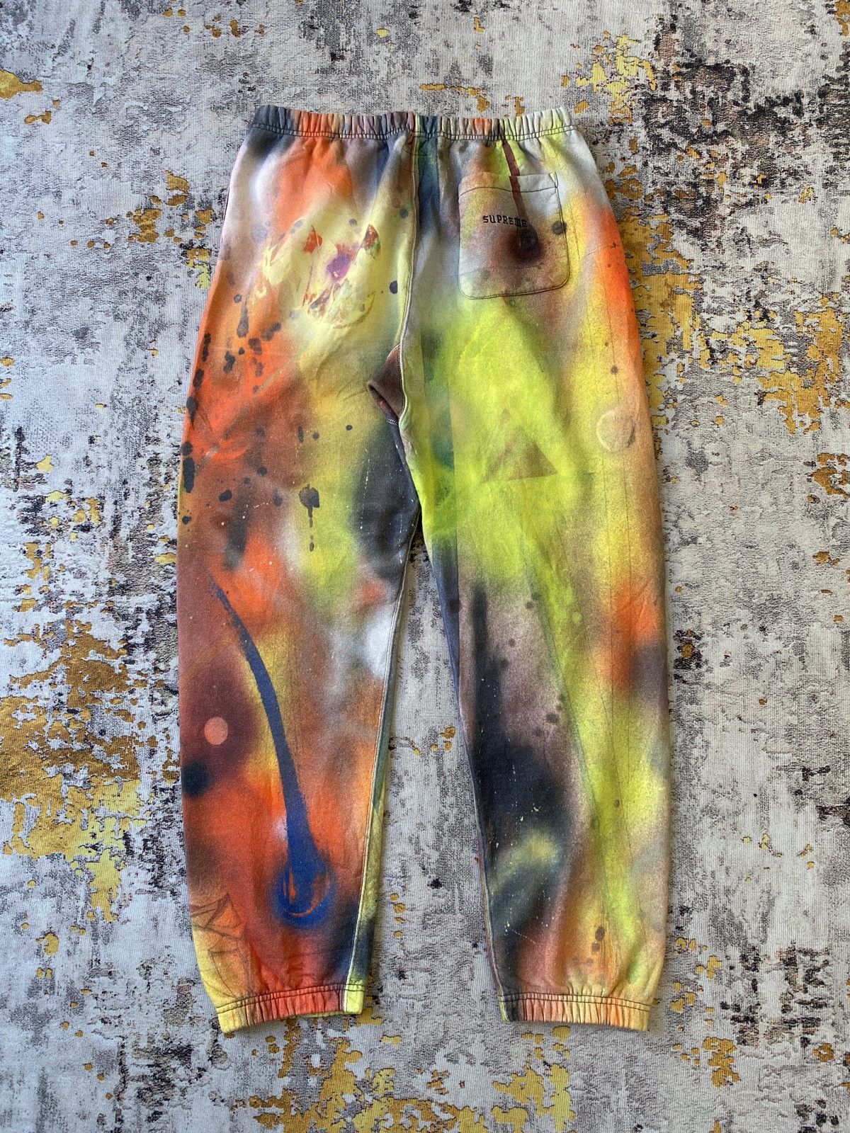 Supreme SS20 Supreme Rammellzee Multicolor Sweatpants Size US 32 / EU 48 - 4 Thumbnail