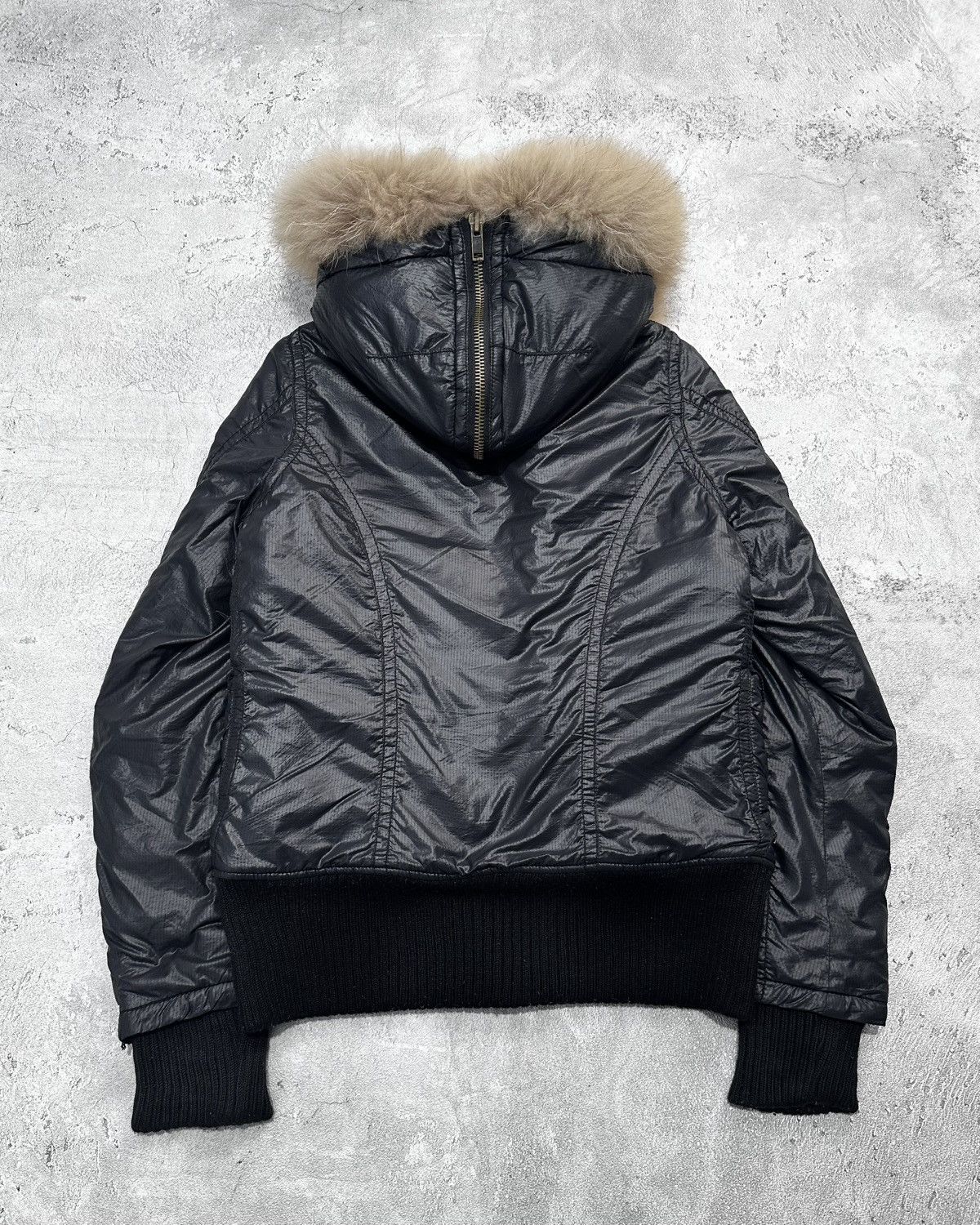 MOUSSY Fur Jacket Moussy Japanese Bomber Hooded Jacket Lgb Style Size US S / EU 44-46 / 1 - 10 Thumbnail