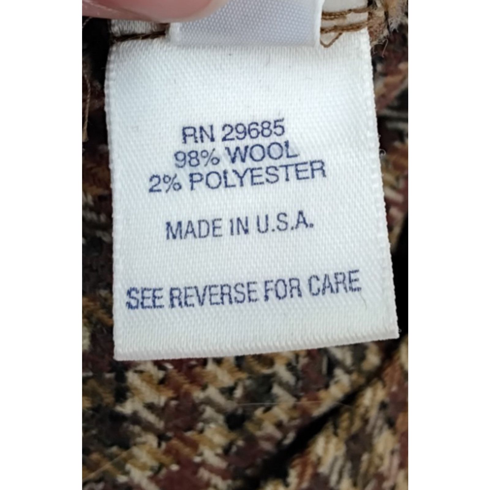 Pendleton Pendleton Knockabouts Shift Dress Women's 6 Brown VTG 1990s Size M / US 6-8 / IT 42-44 - 8 Thumbnail