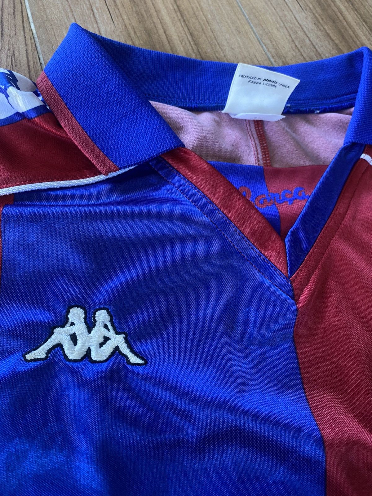 Kappa × Vintage Vintage Kappa Barcelona 90’s Football Club Jersey STOICHKOV Size US L / EU 52-54 / 3 - 4 Thumbnail