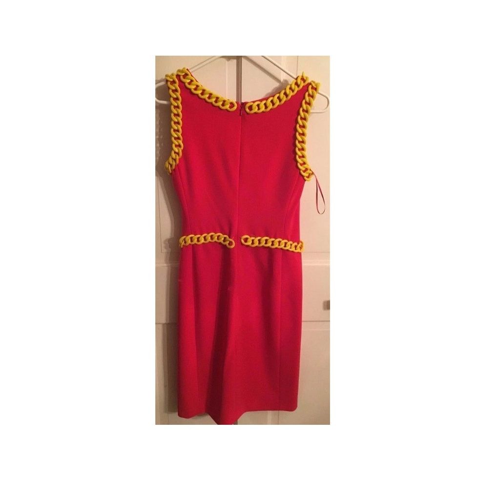 Moschino AW14 Moschino Couture Jeremy Scott McDonalds Belted Dress Size XS / US 0-2 / IT 36-38 - 7 Thumbnail