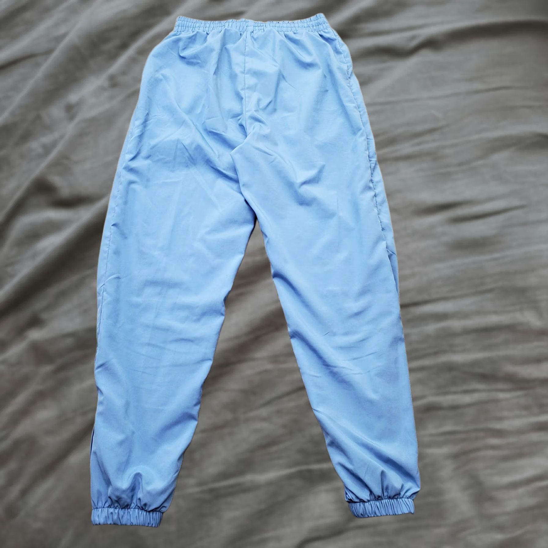 Vintage IXSPA Jogger Pants Womens Small Blue Running Training Ankle Zip Elastic Waist XS? Size 28" / US 6 / IT 42 - 1 Thumbnail