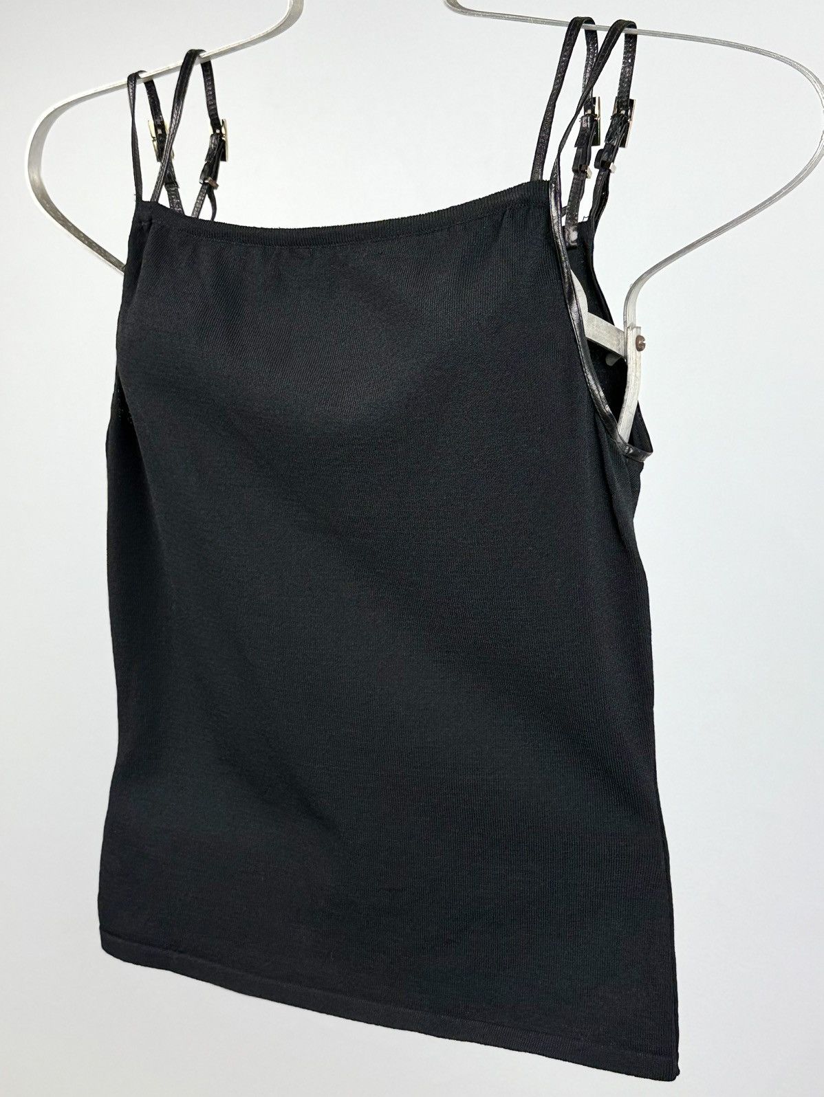 Gucci Gucci - Tom Ford - SS/98 - G - Logo Buckle - Tank Top Size M / US 6-8 / IT 42-44 - 6 Thumbnail