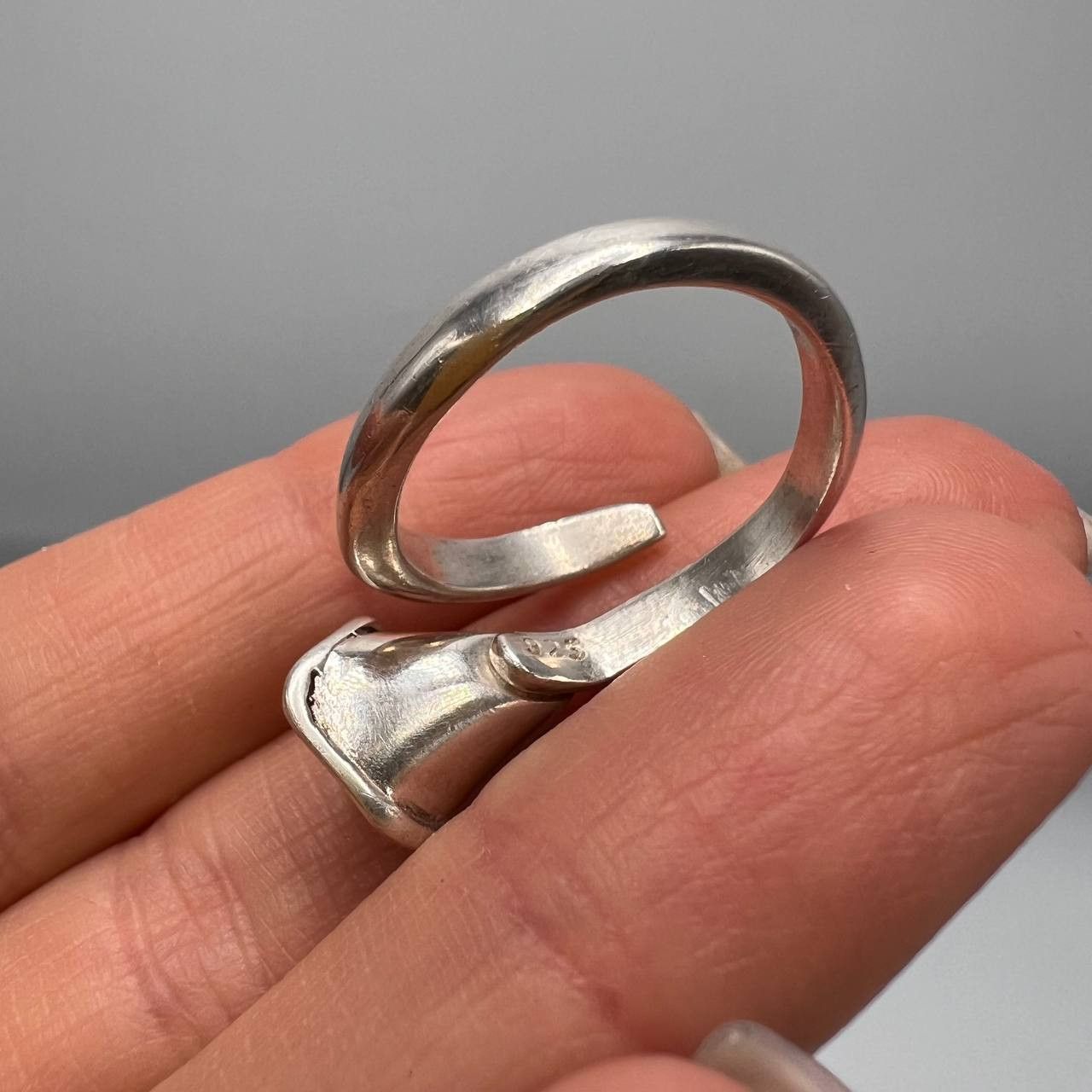 Sterling Silver × Vintage Vintage Ring Sterling Silver 925 Natural Pearl S 8 Size ONE SIZE - 3 Thumbnail